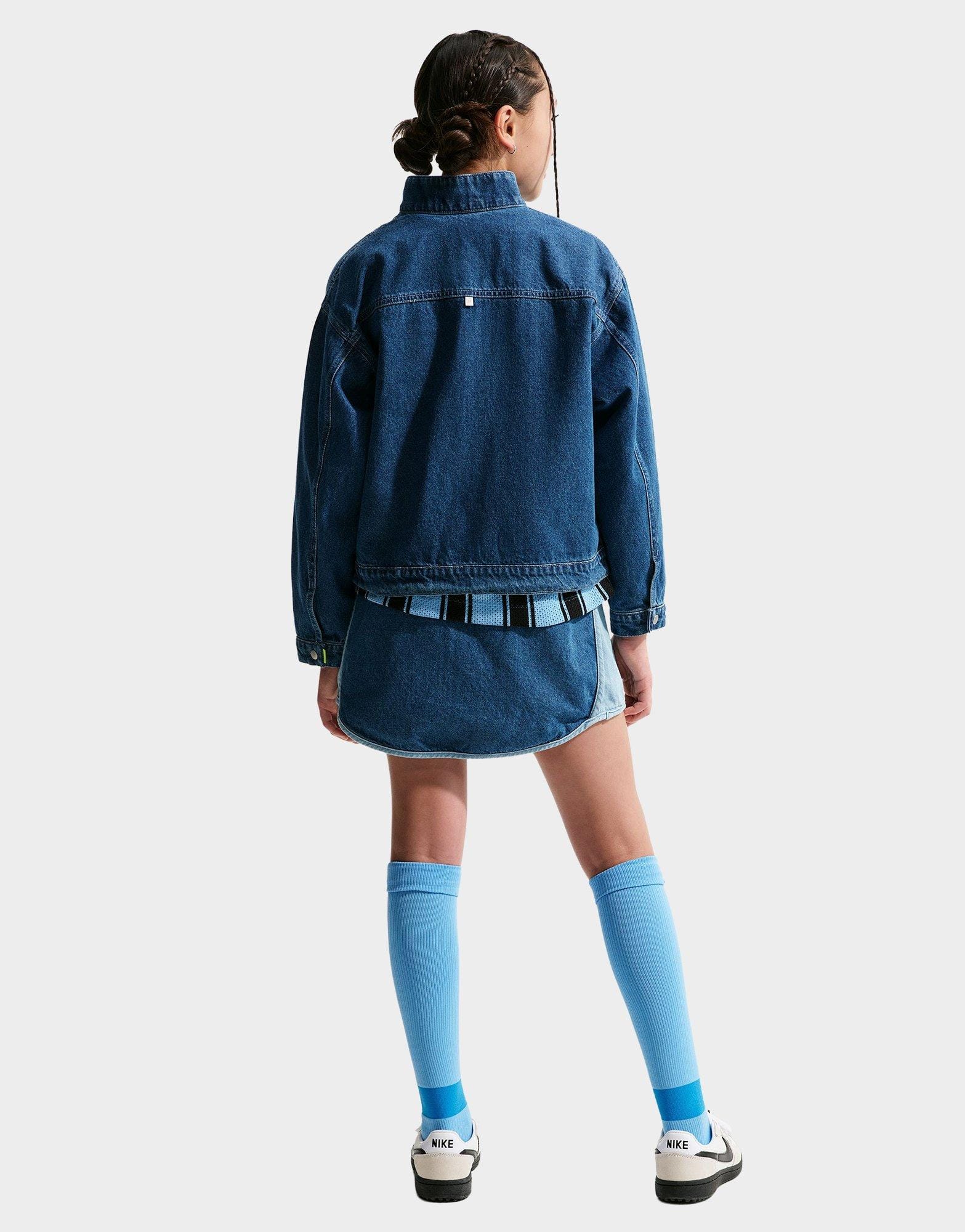Nike Sportswear Collection Denim Skirt Junior's