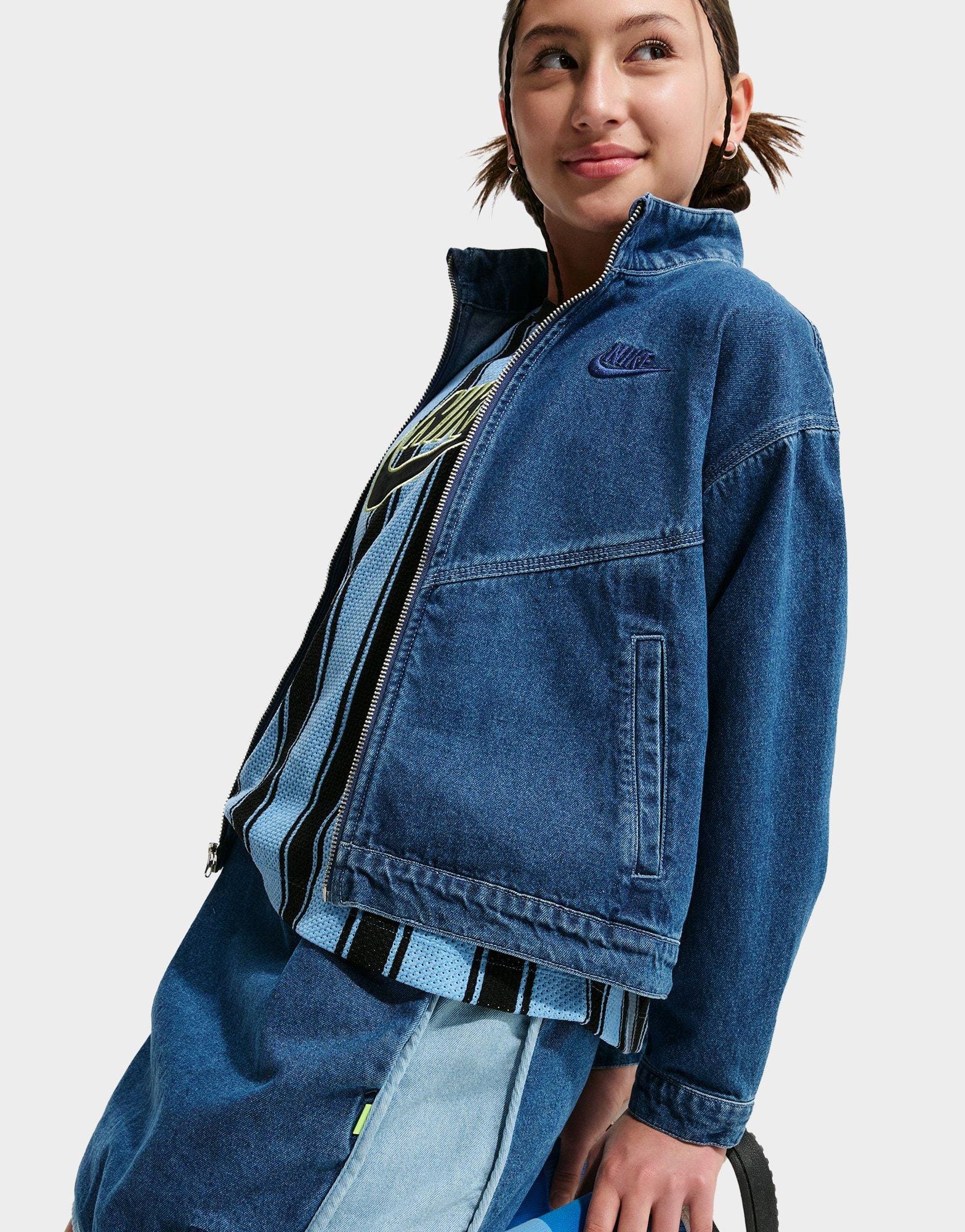 Nike Sportswear Collection Denim Skirt Junior's