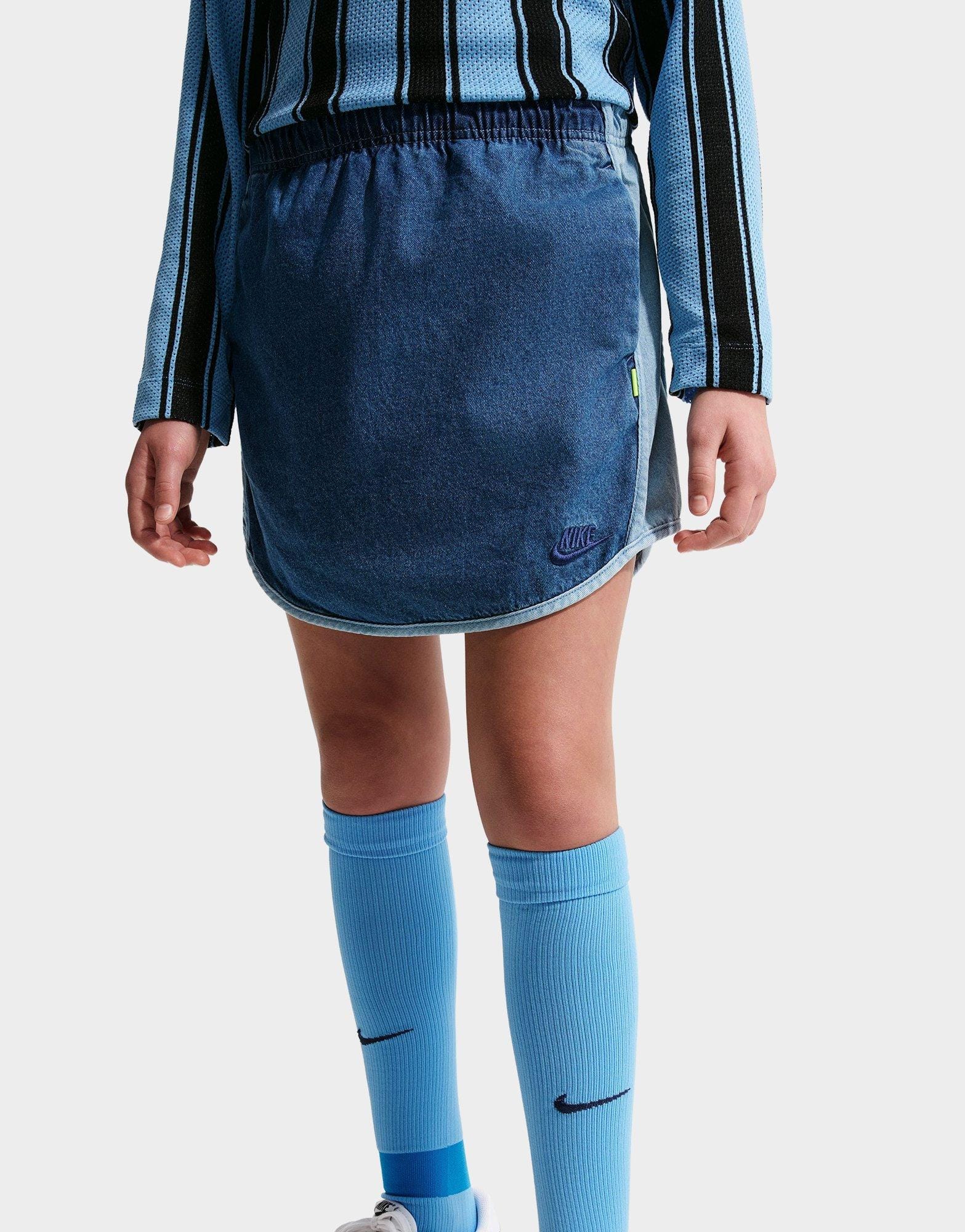 Nike Sportswear Collection Denim Skirt Junior's