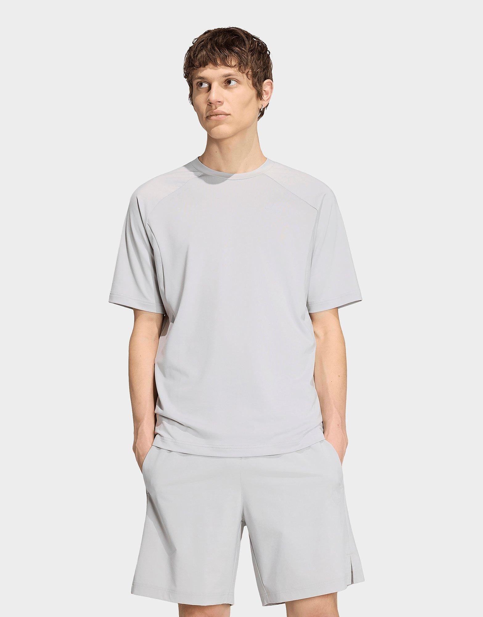 adidas Tech Trefoil Essentials Polyester T-Shirt