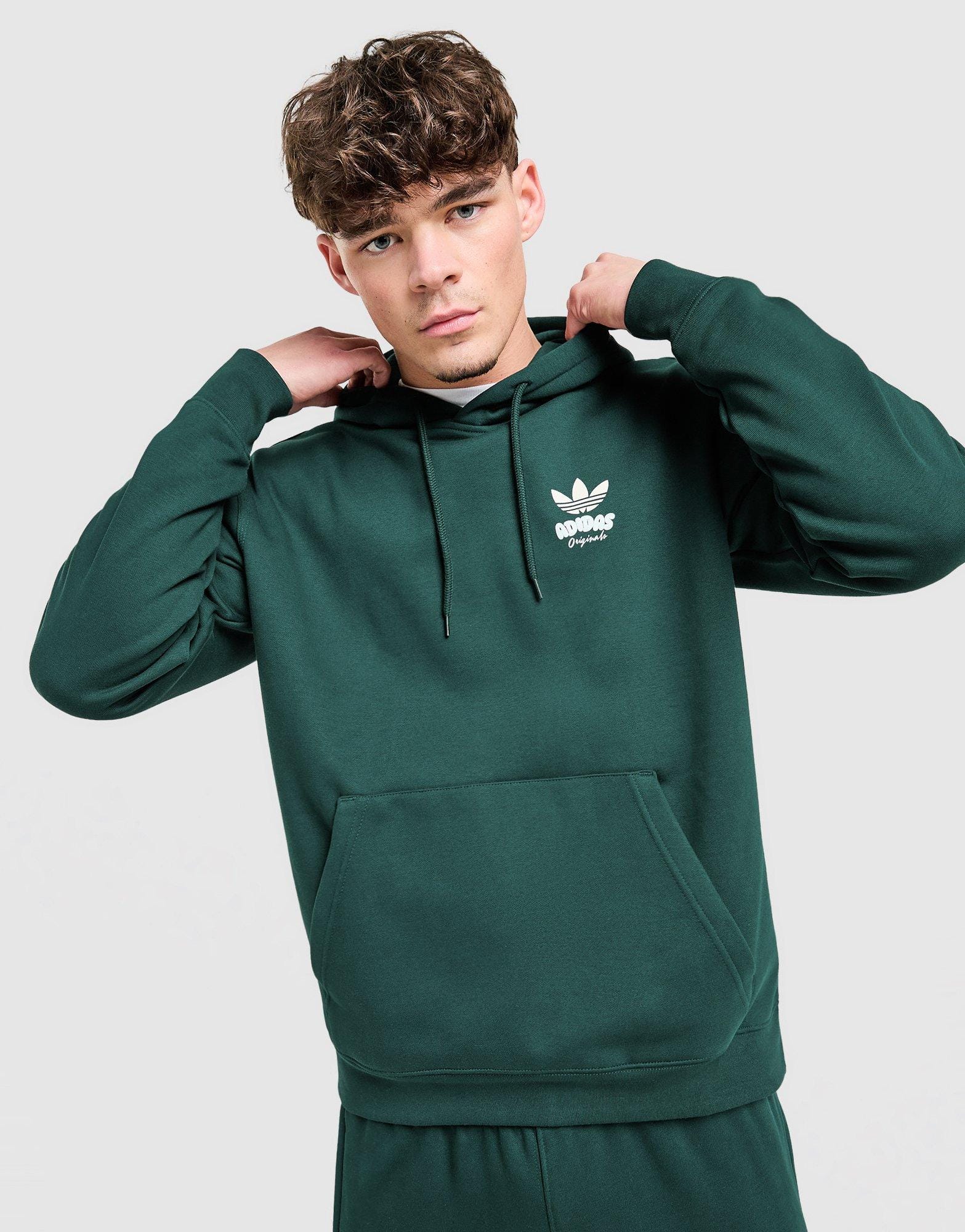 adidas Trefoil Bubble Oversized Hoodie