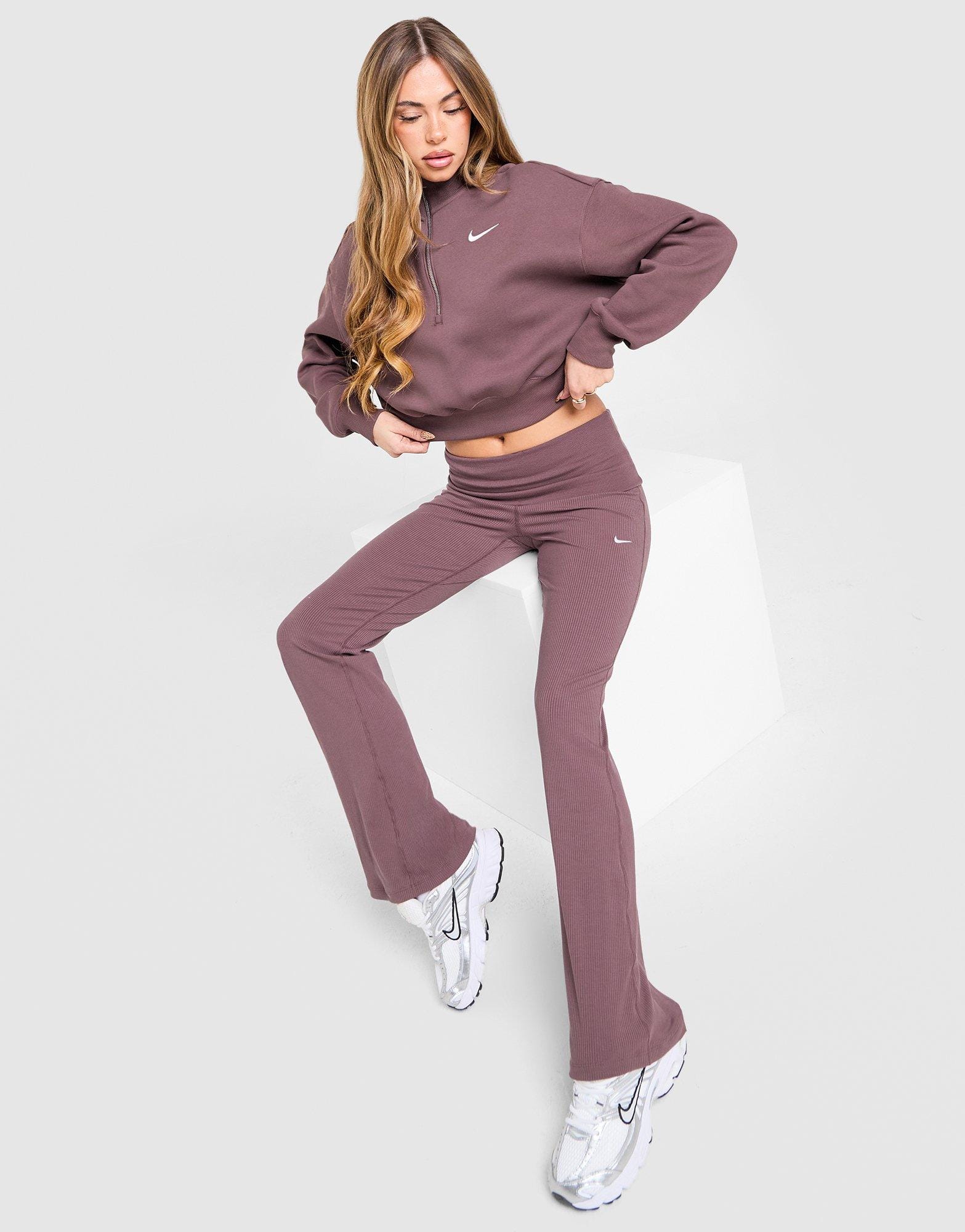 Nike Chill Ribbed Flare Leggings