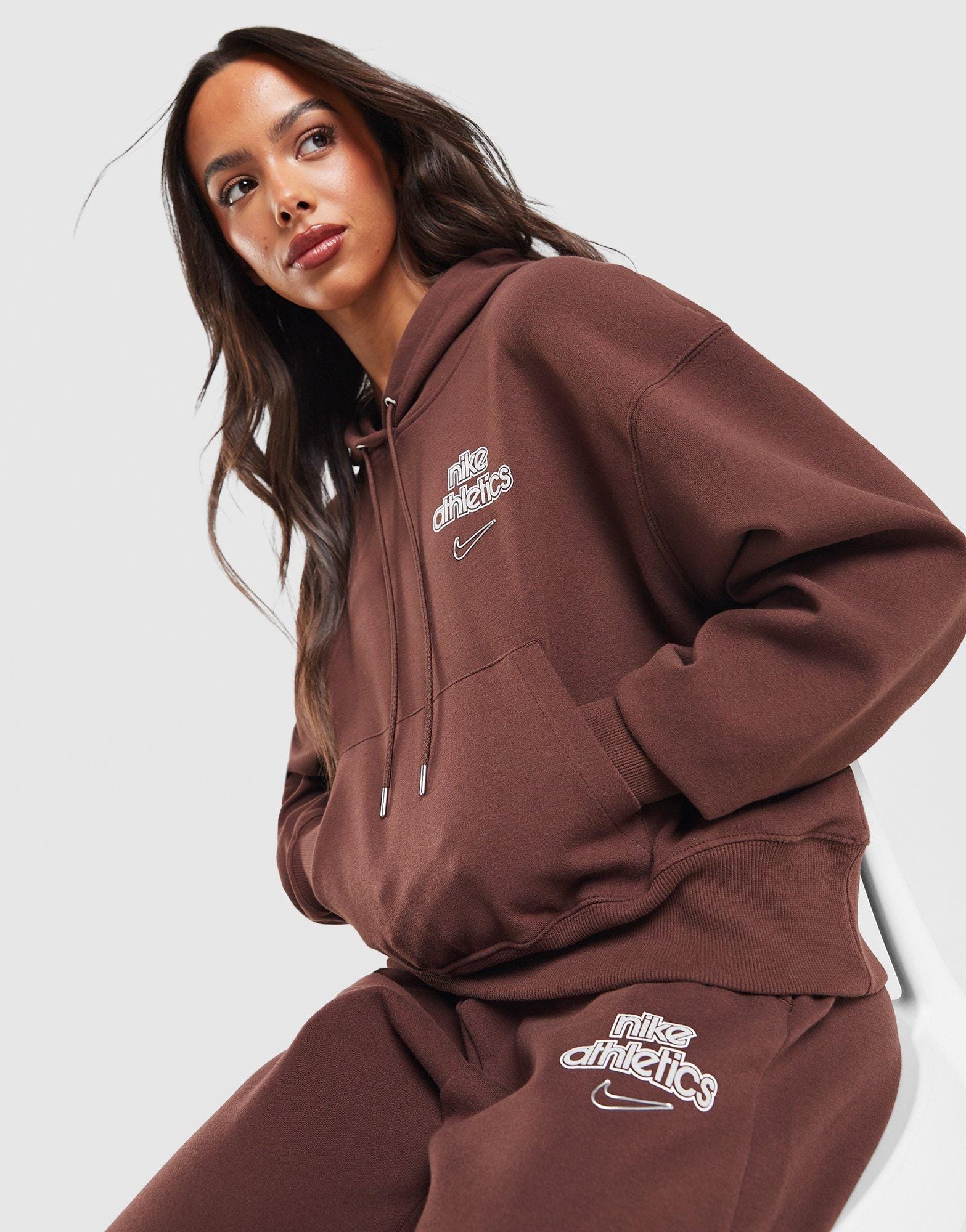 Nike Graphic Swoosh Oversized Hoodie