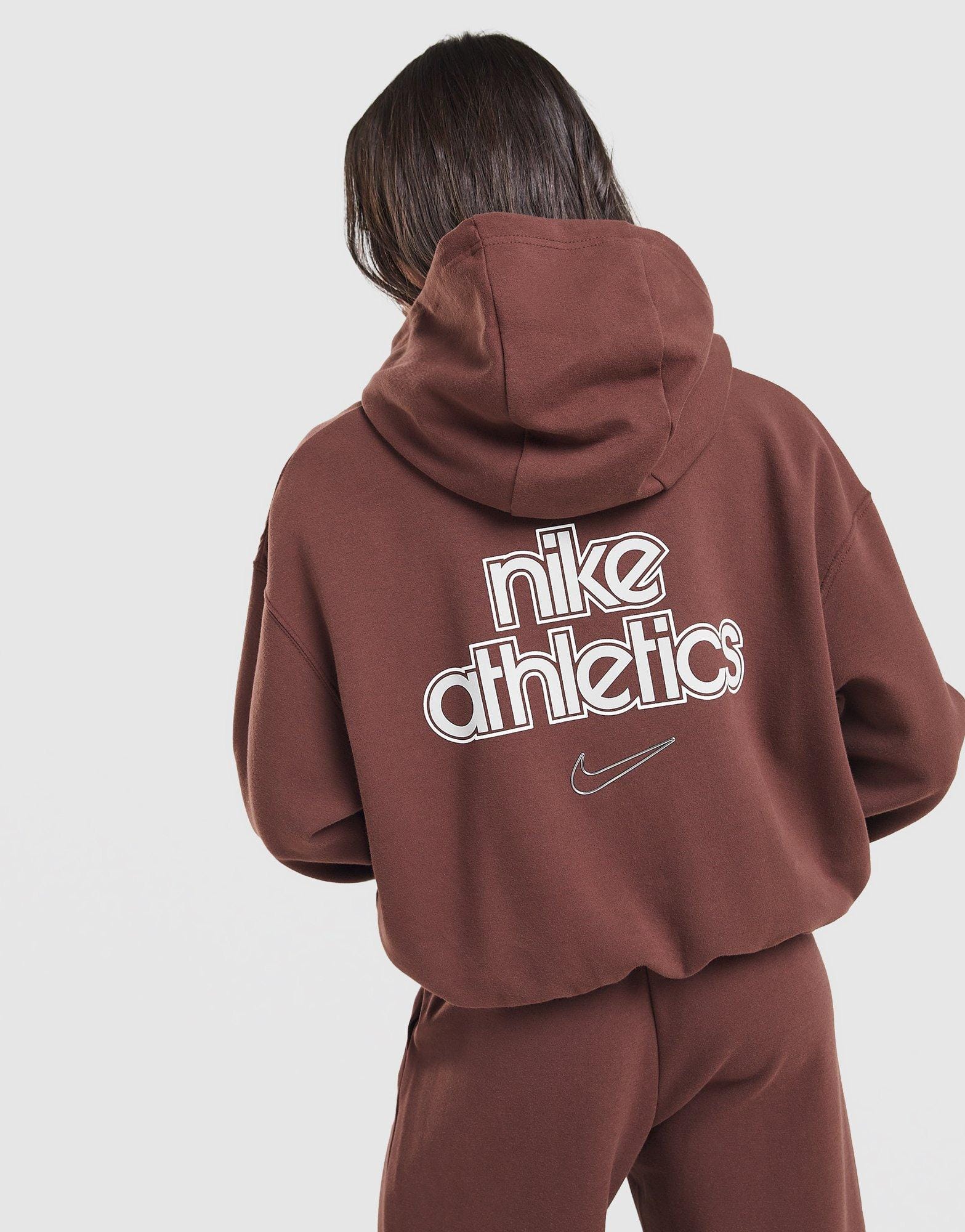 Nike Graphic Swoosh Oversized Hoodie