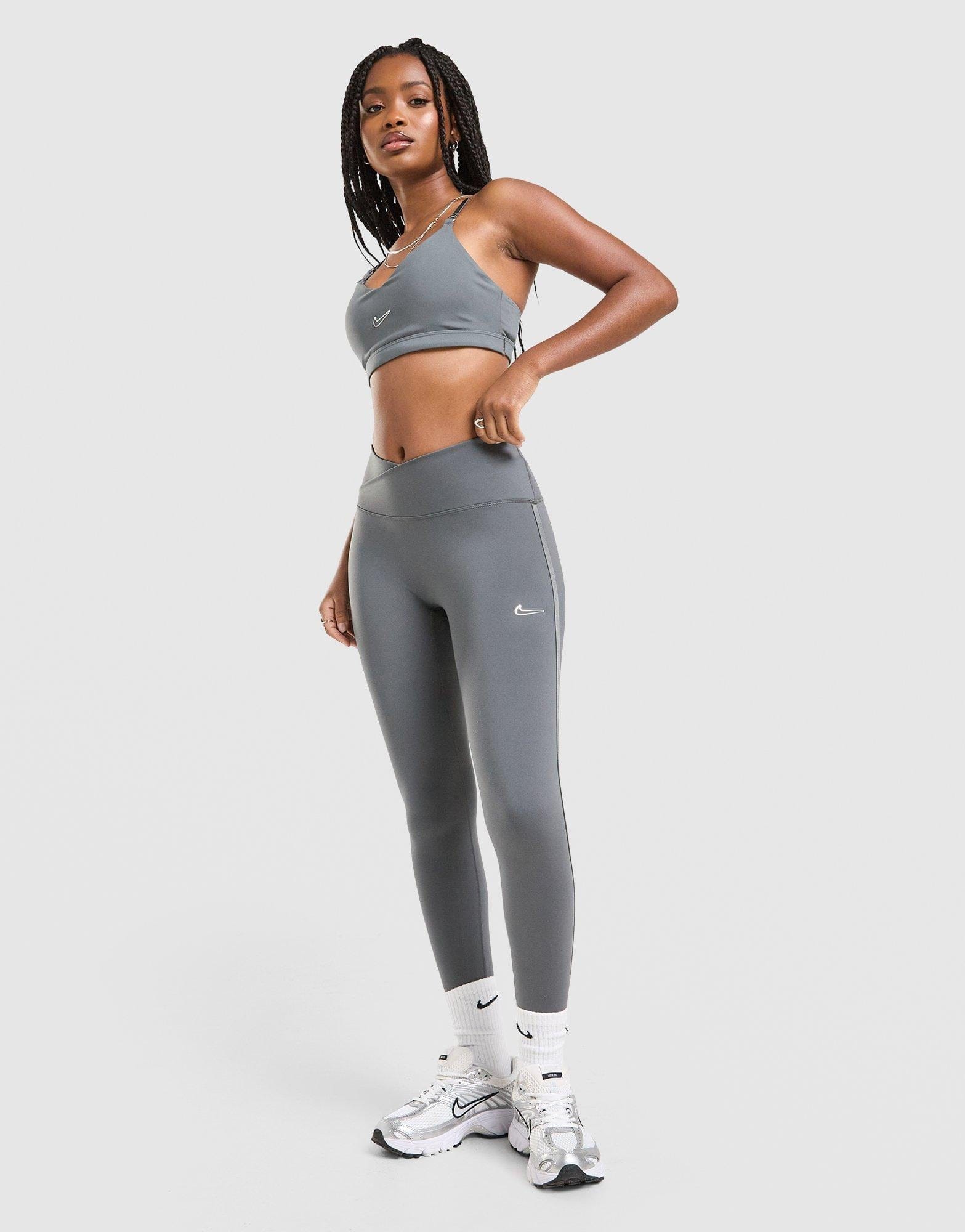 Nike Training Graphic Swoosh Wrap Leggings