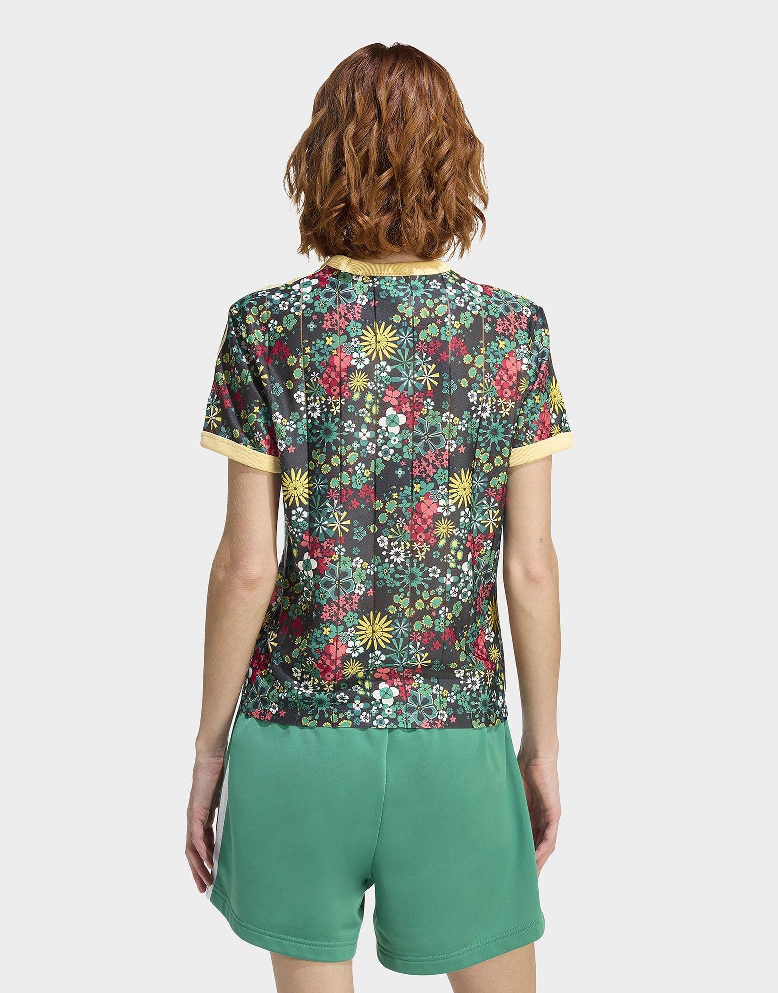 ADIDAS ORIGINALS X LIBERTY LONDON 3 STRIPES TEE