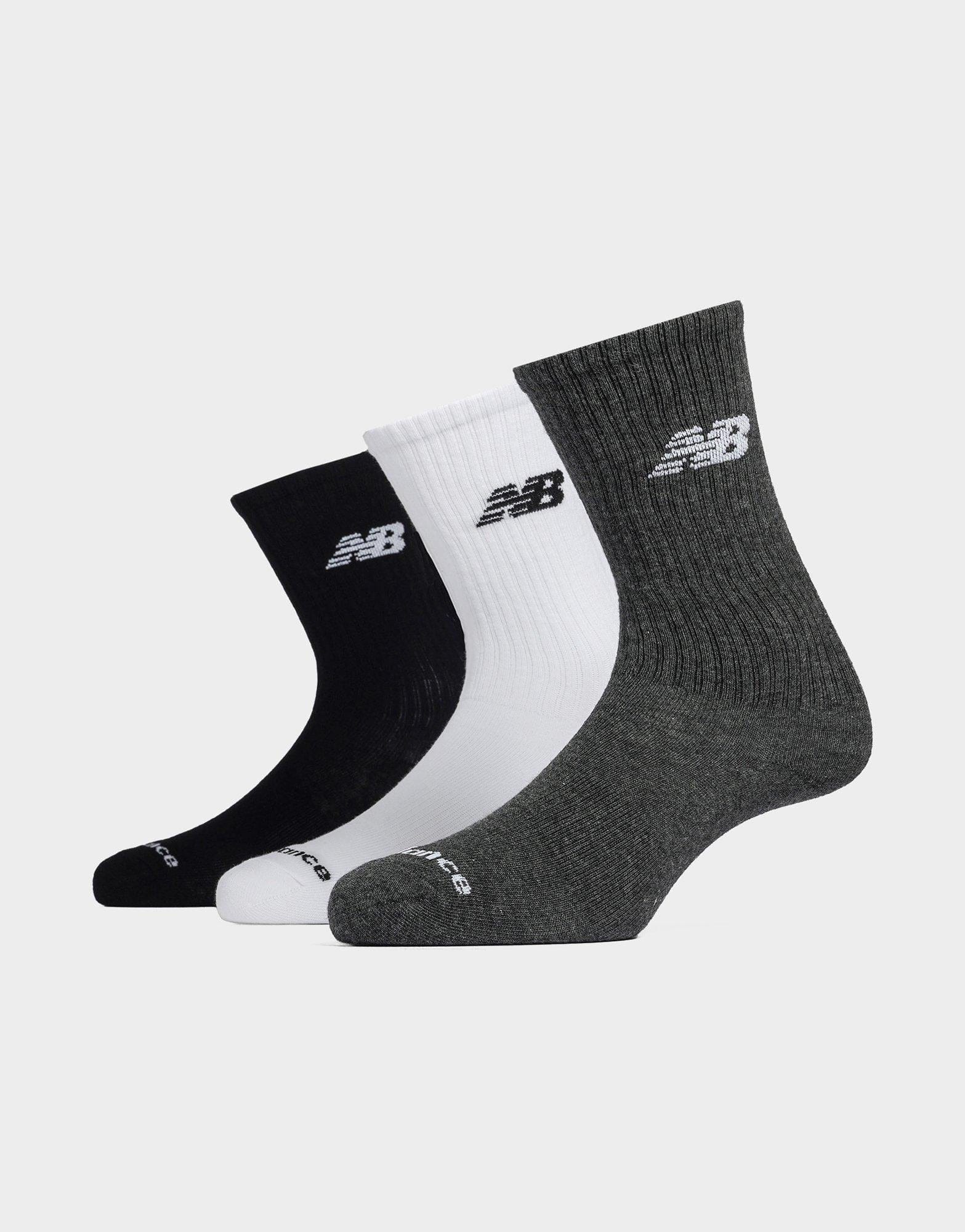 New Balance Everyday Lightweight Crew Socks 3-Pack