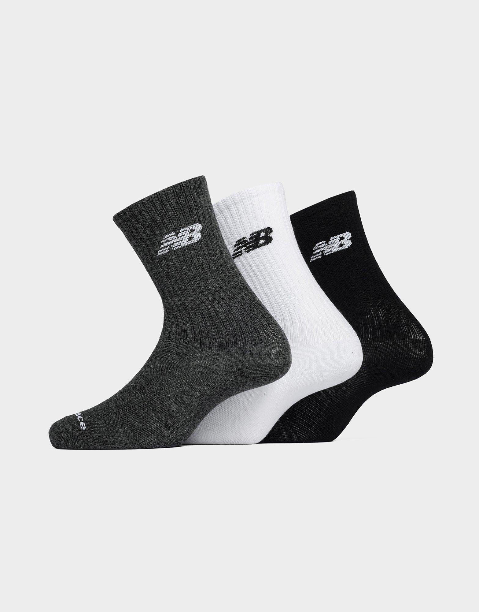 New Balance Everyday Lightweight Crew Socks 3-Pack