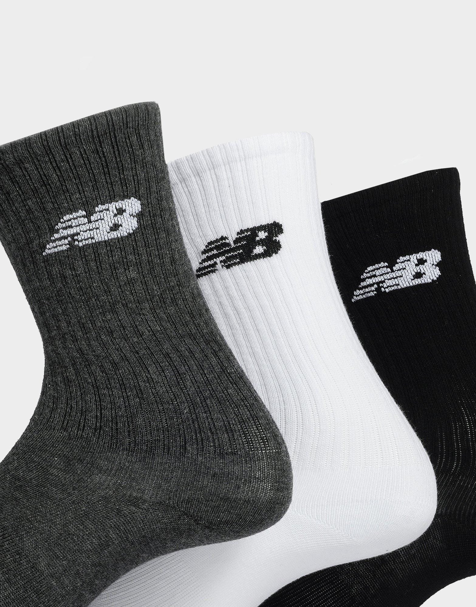New Balance Everyday Lightweight Crew Socks 3-Pack