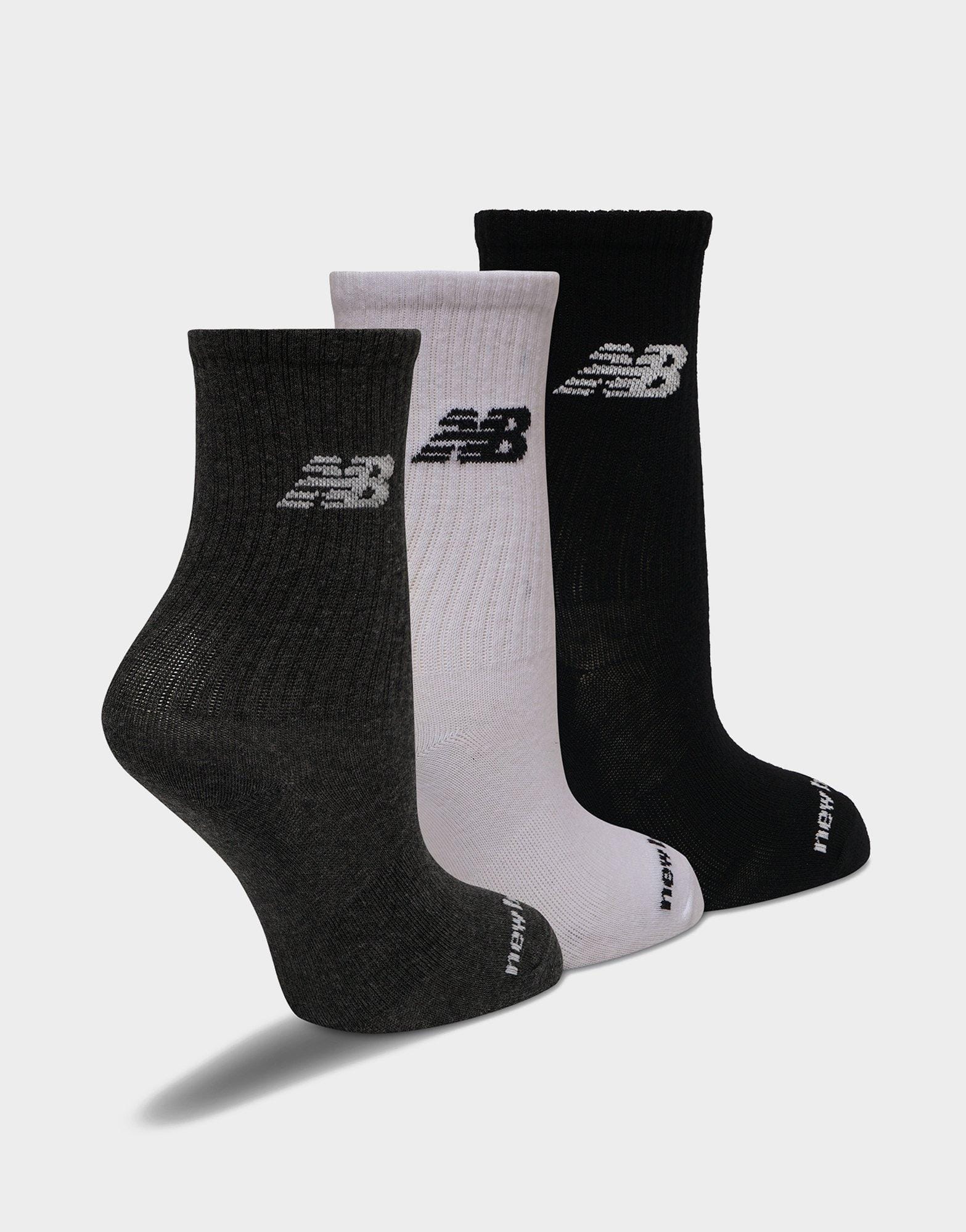 New Balance Everyday Lightweight Crew Socks 3-Pack