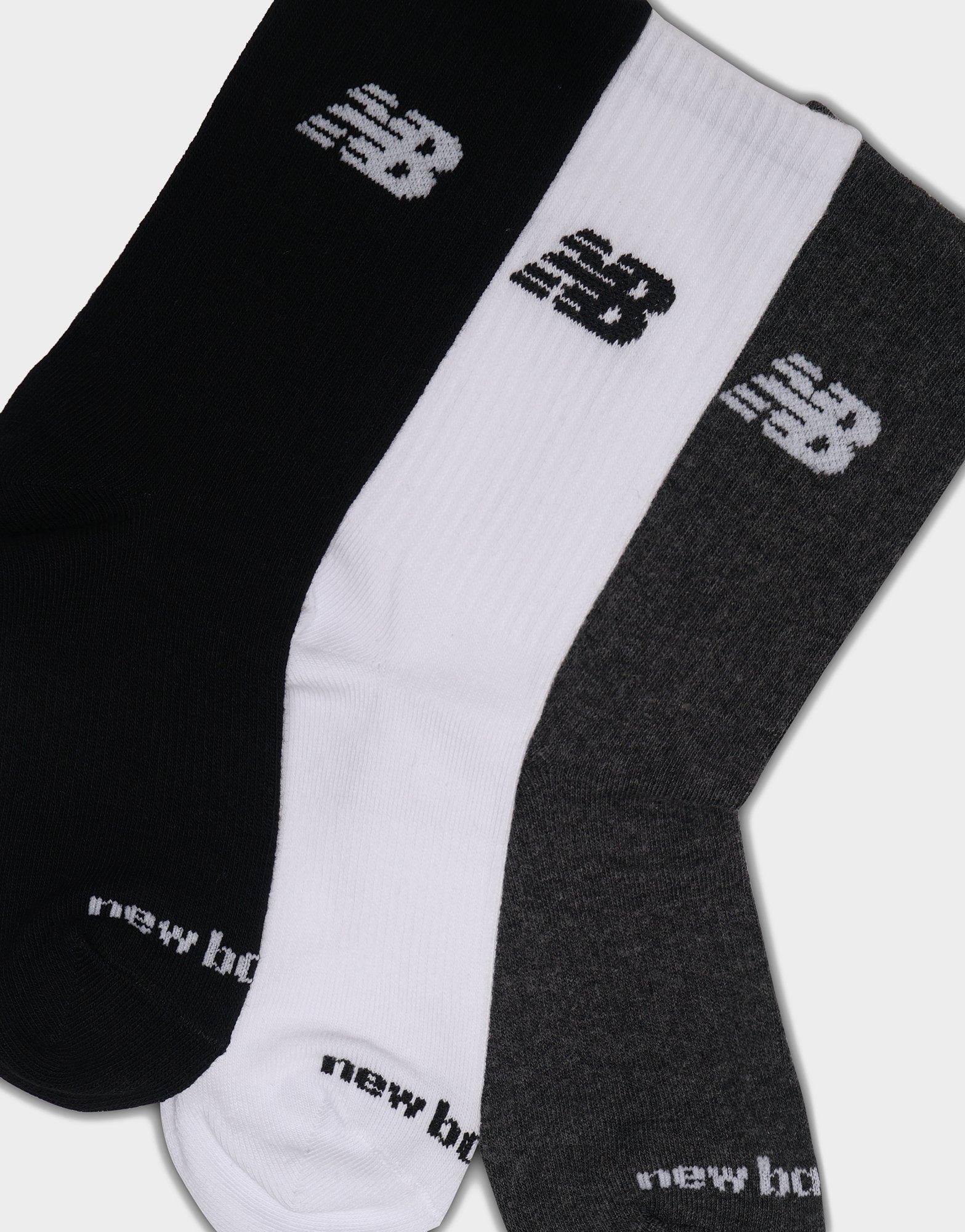 New Balance Everyday Lightweight Crew Socks 3-Pack