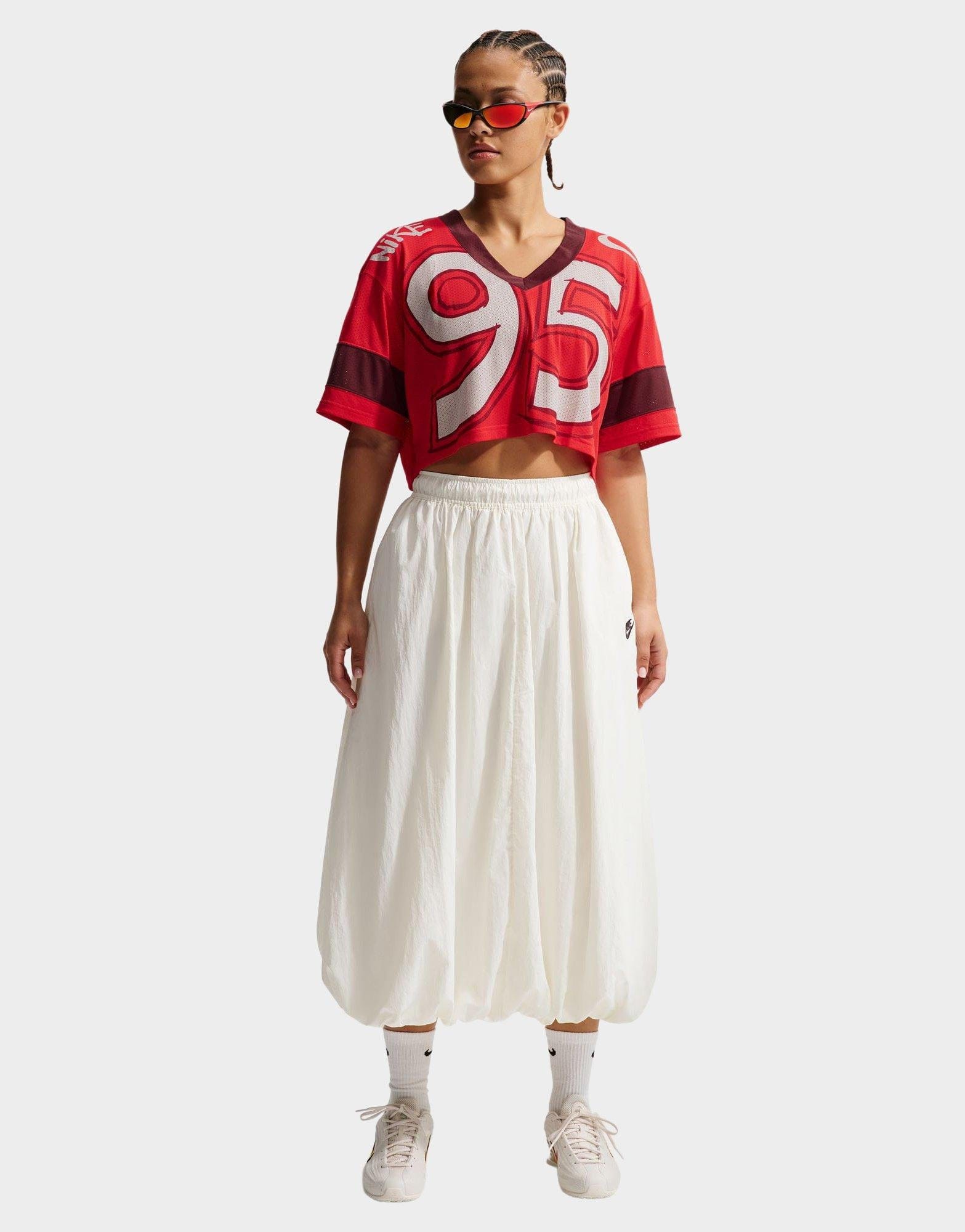 Nike Sportswear Oversized Cropped Racing Shirt