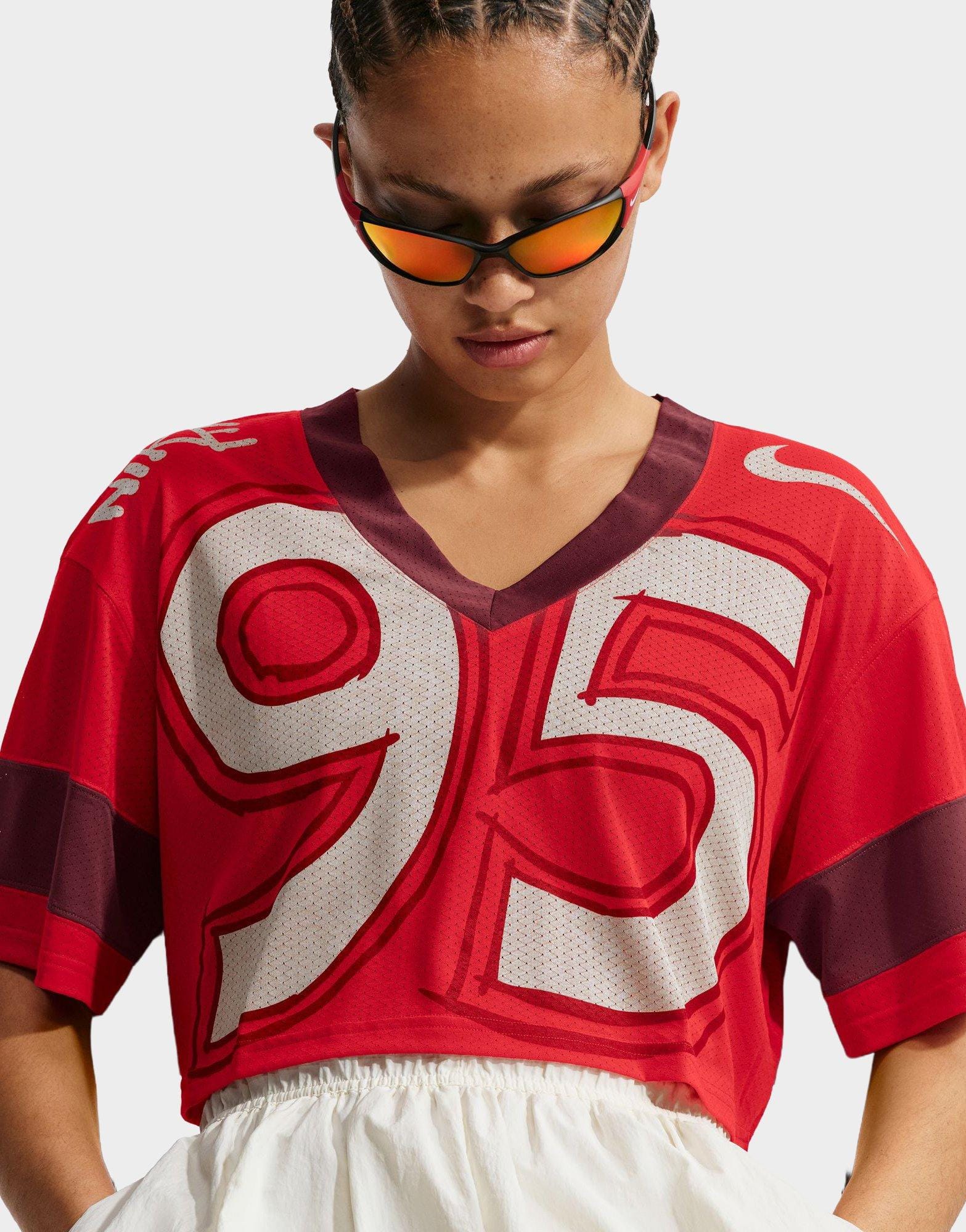 Nike Sportswear Oversized Cropped Racing Shirt