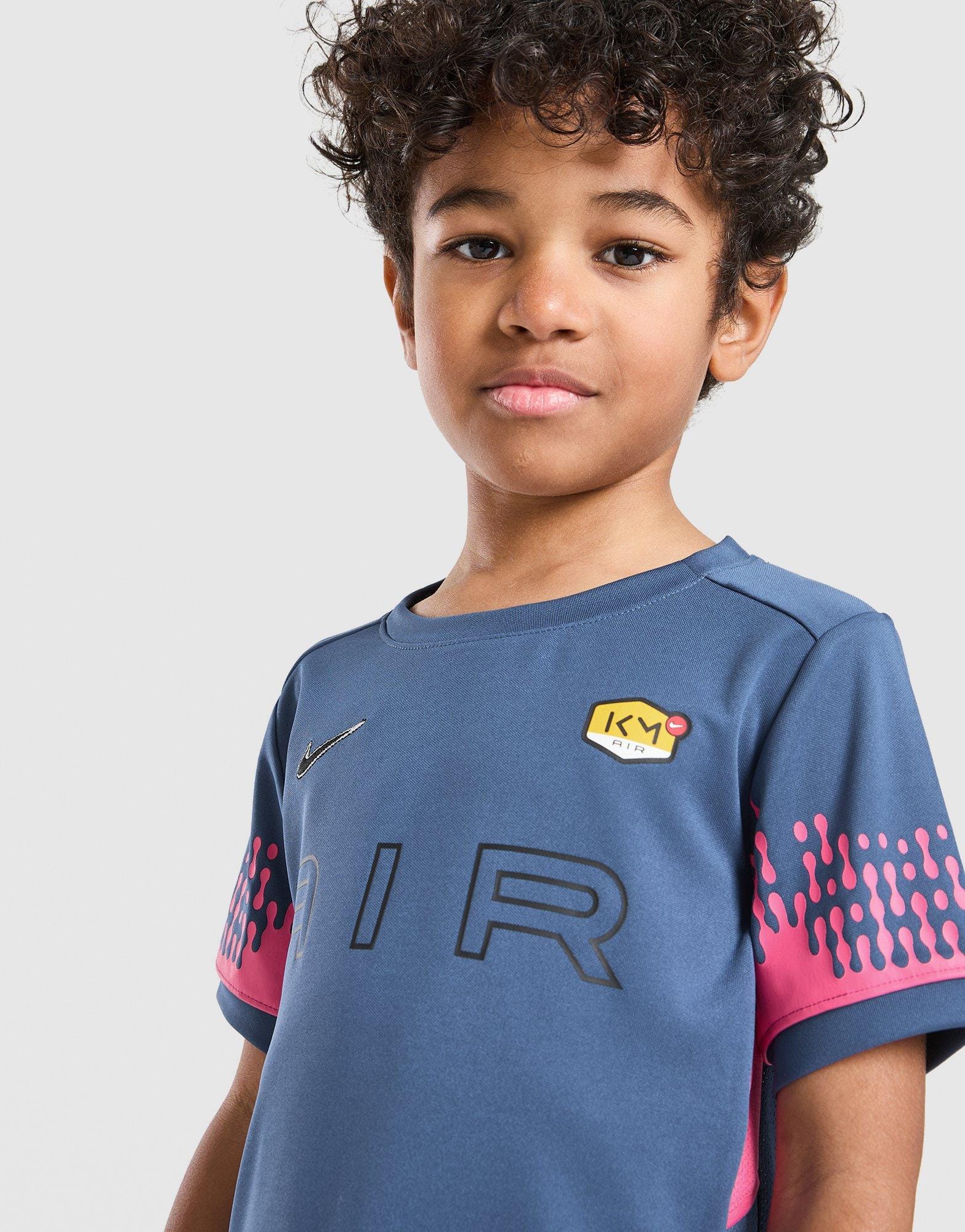 Nike Kylian Mbappe T-Shirt/Shorts Set Children