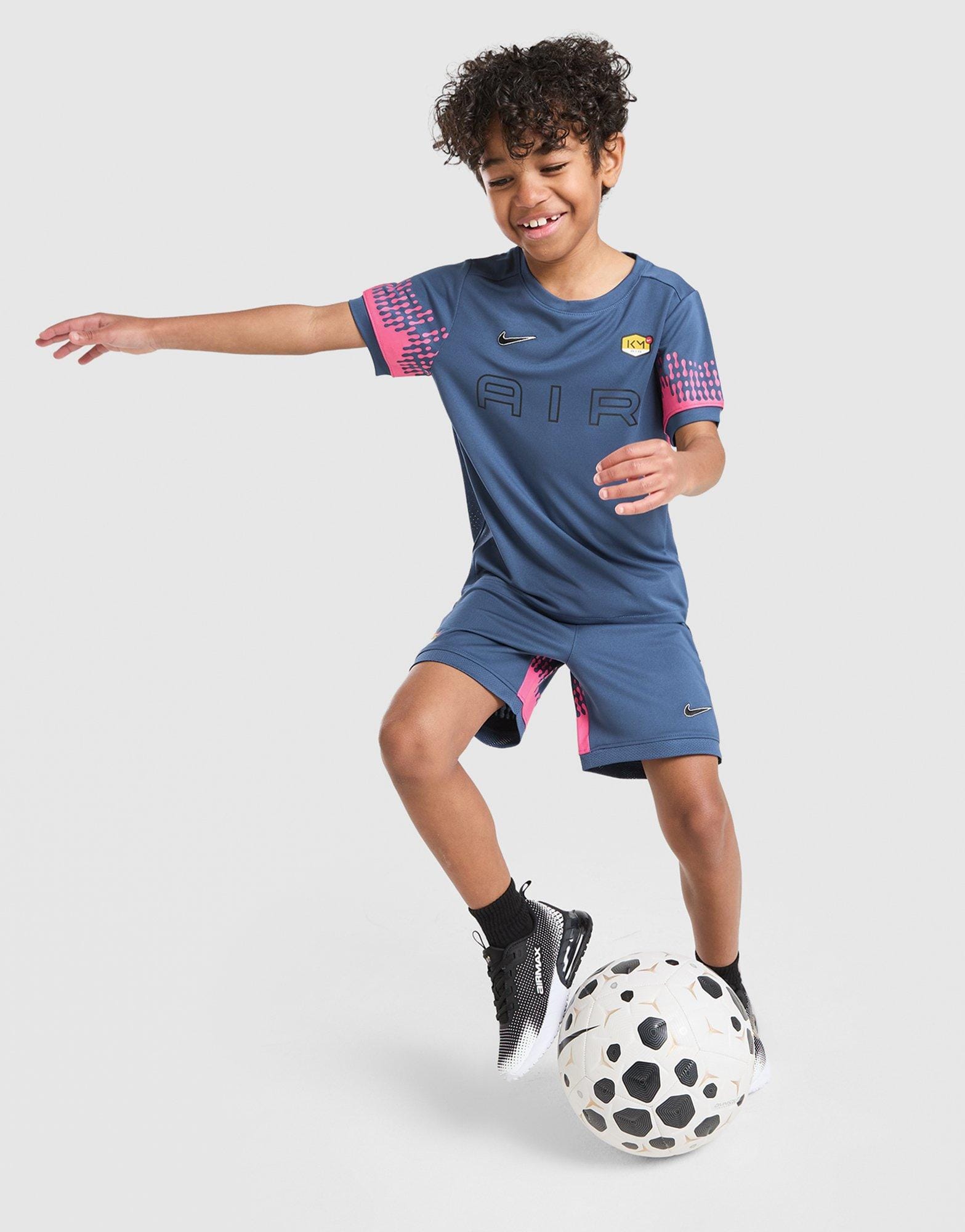 Nike Kylian Mbappe T-Shirt/Shorts Set Children