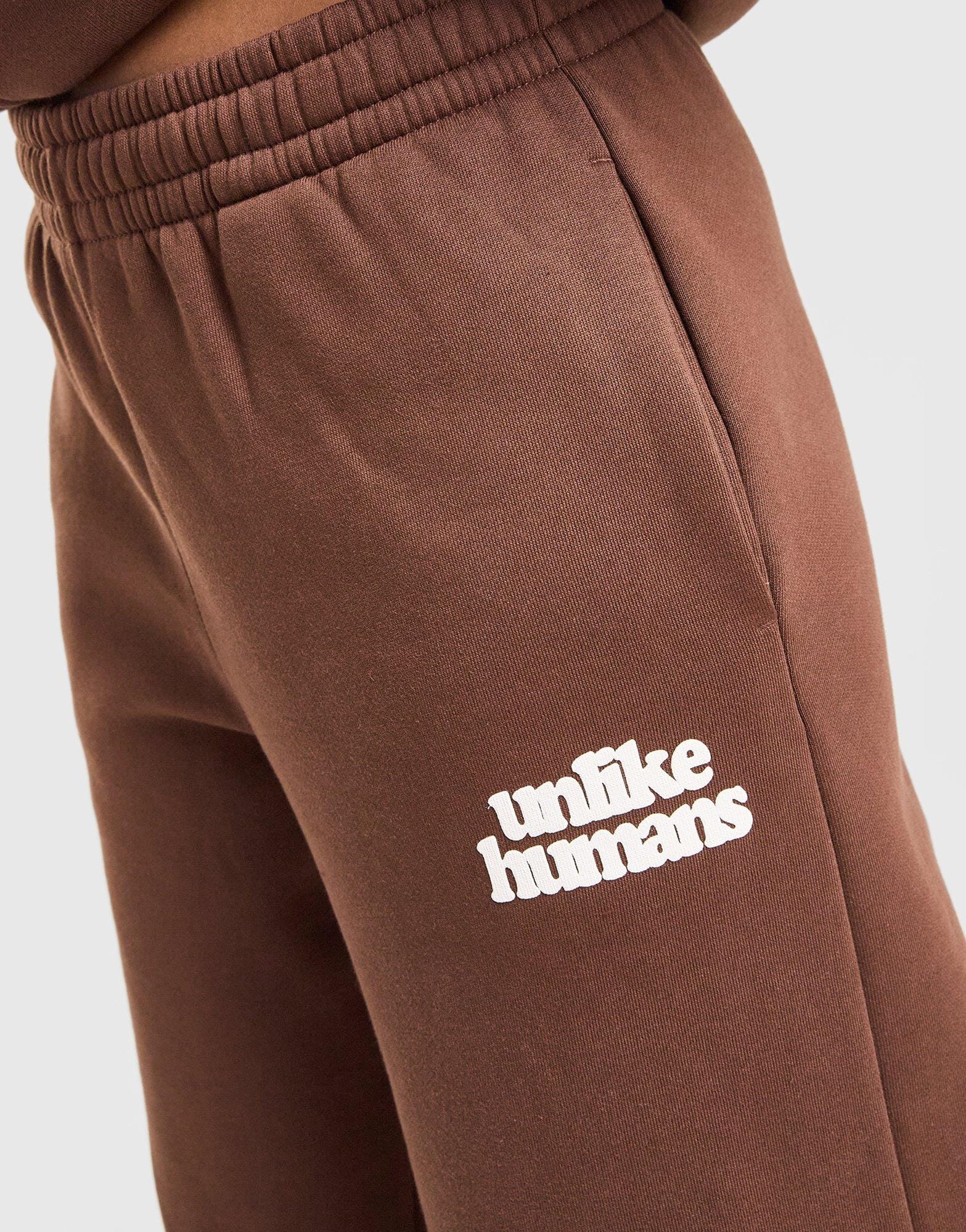Unlike Humans Bubble Wide Leg Joggers