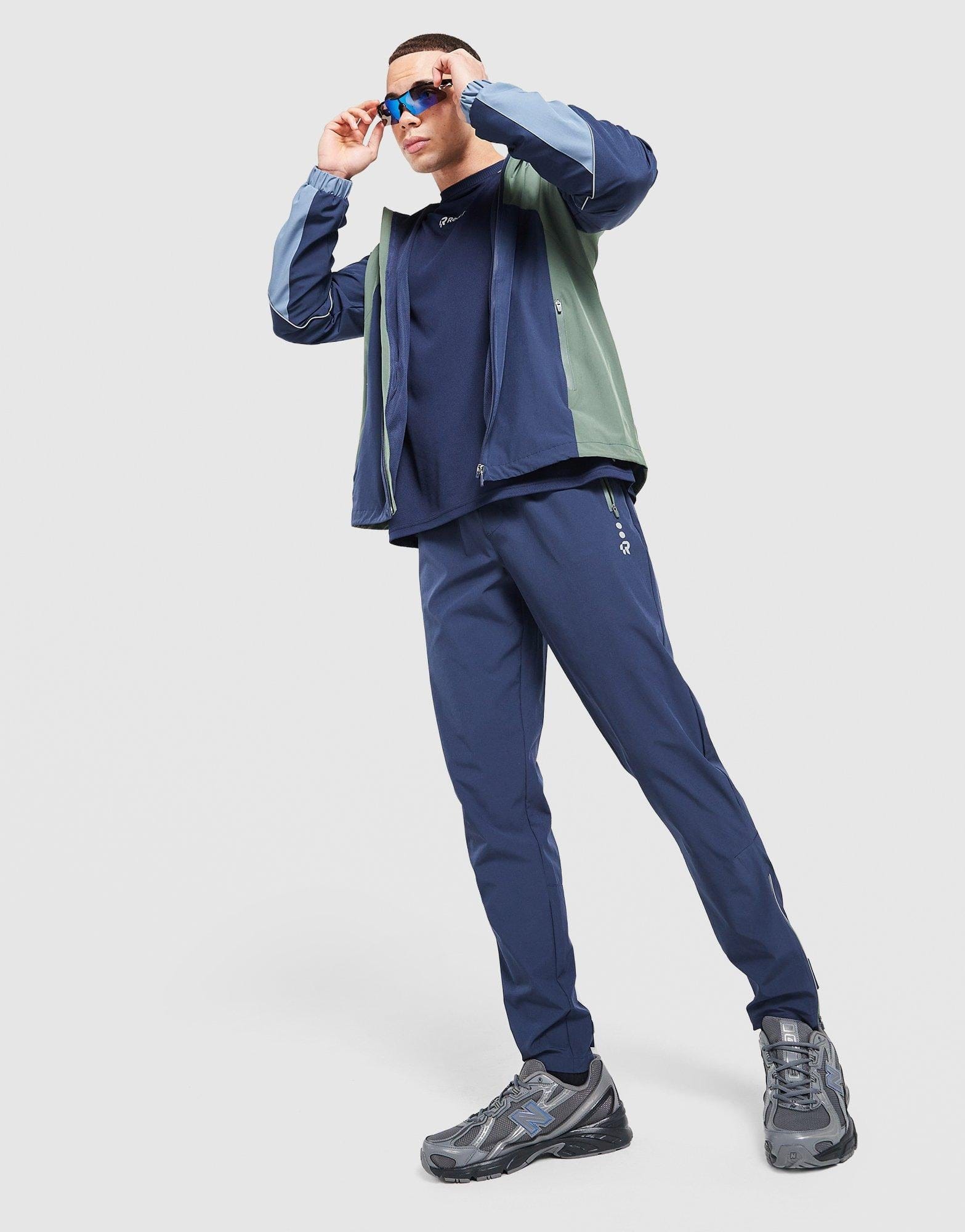 Red Run Activewear Midnight Moss Adjustable Technical Track Pants