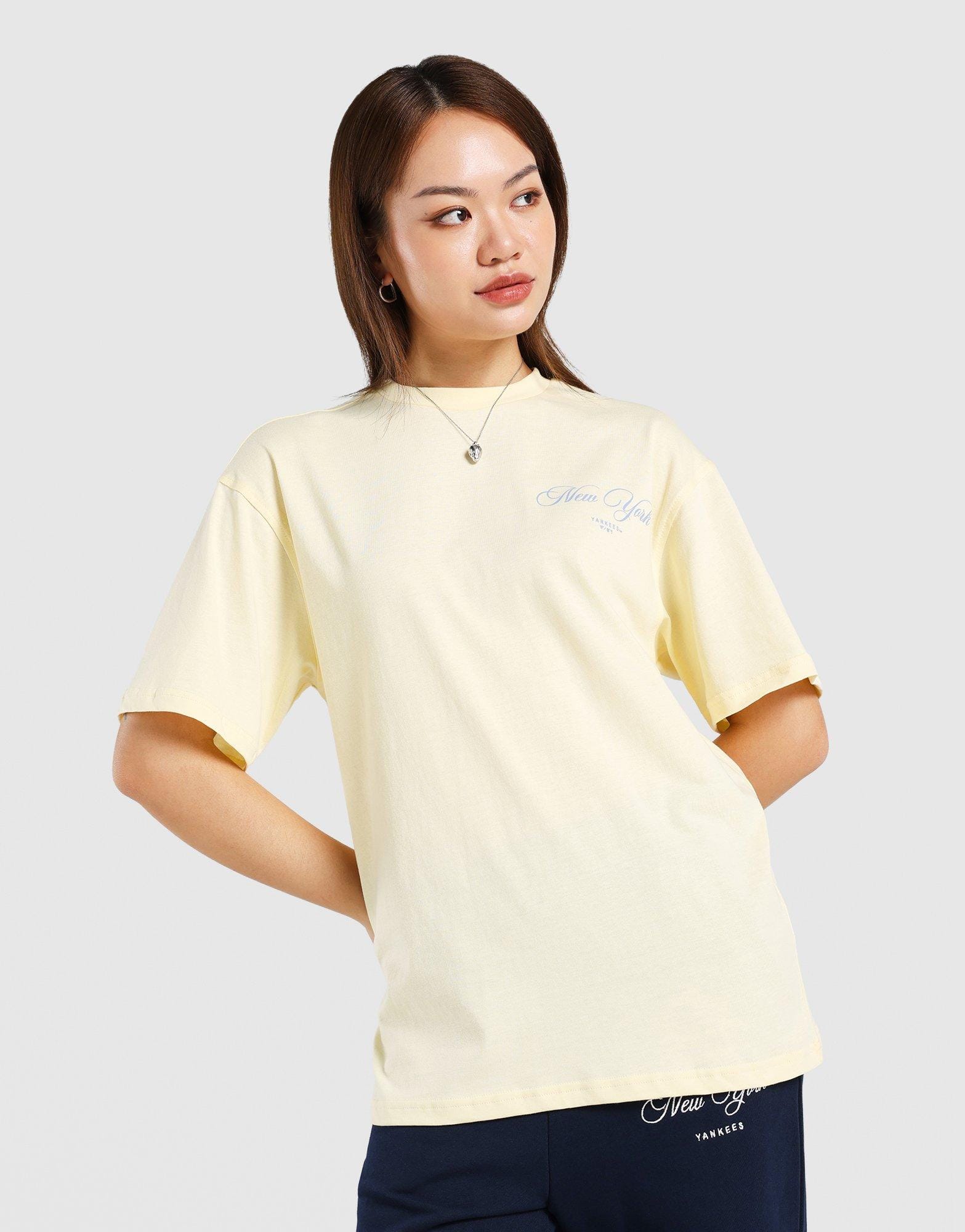 Majestic New York Yankees Oversized Crest T-Shirt
