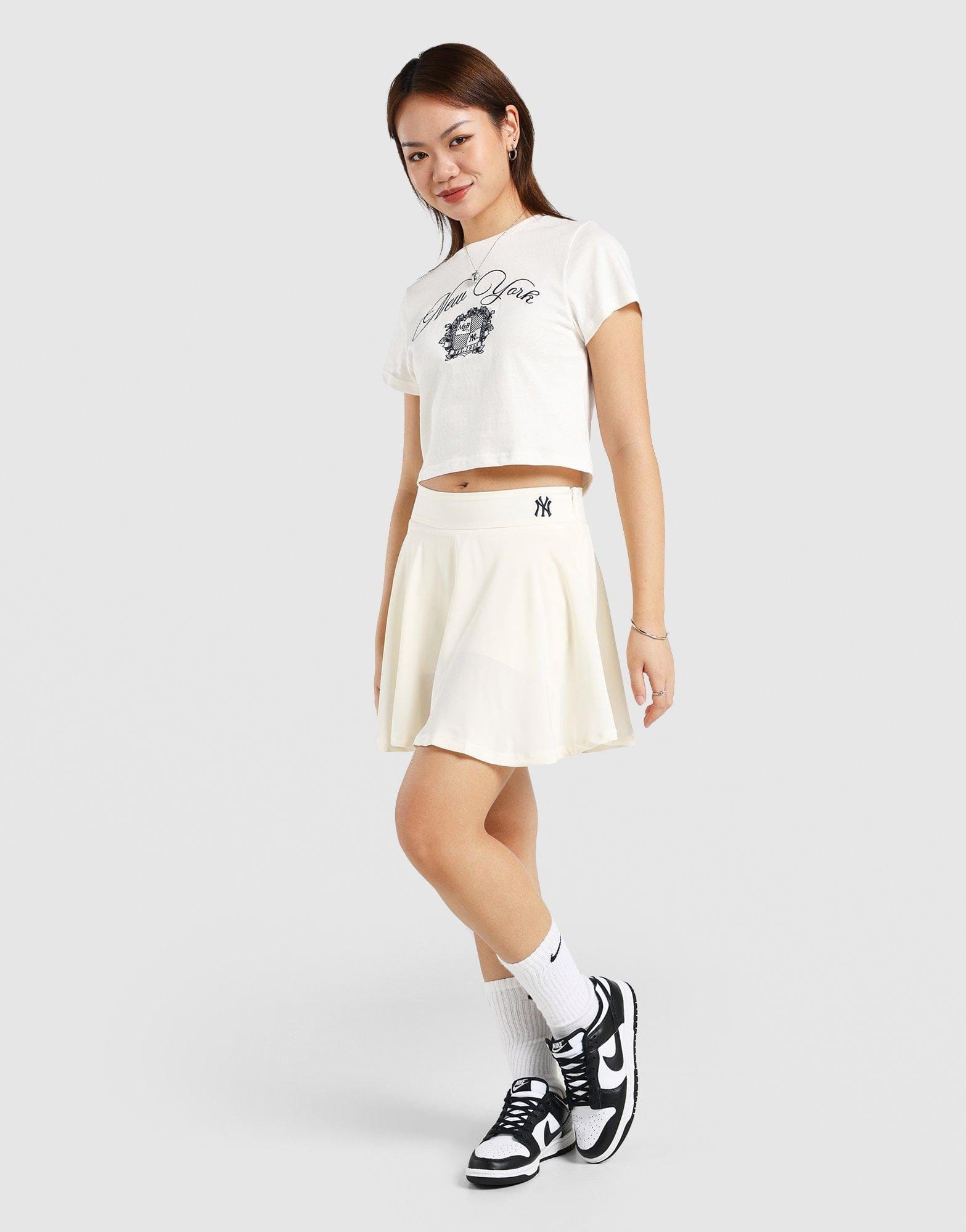 Majestic New York Yankees Pleated Skirt