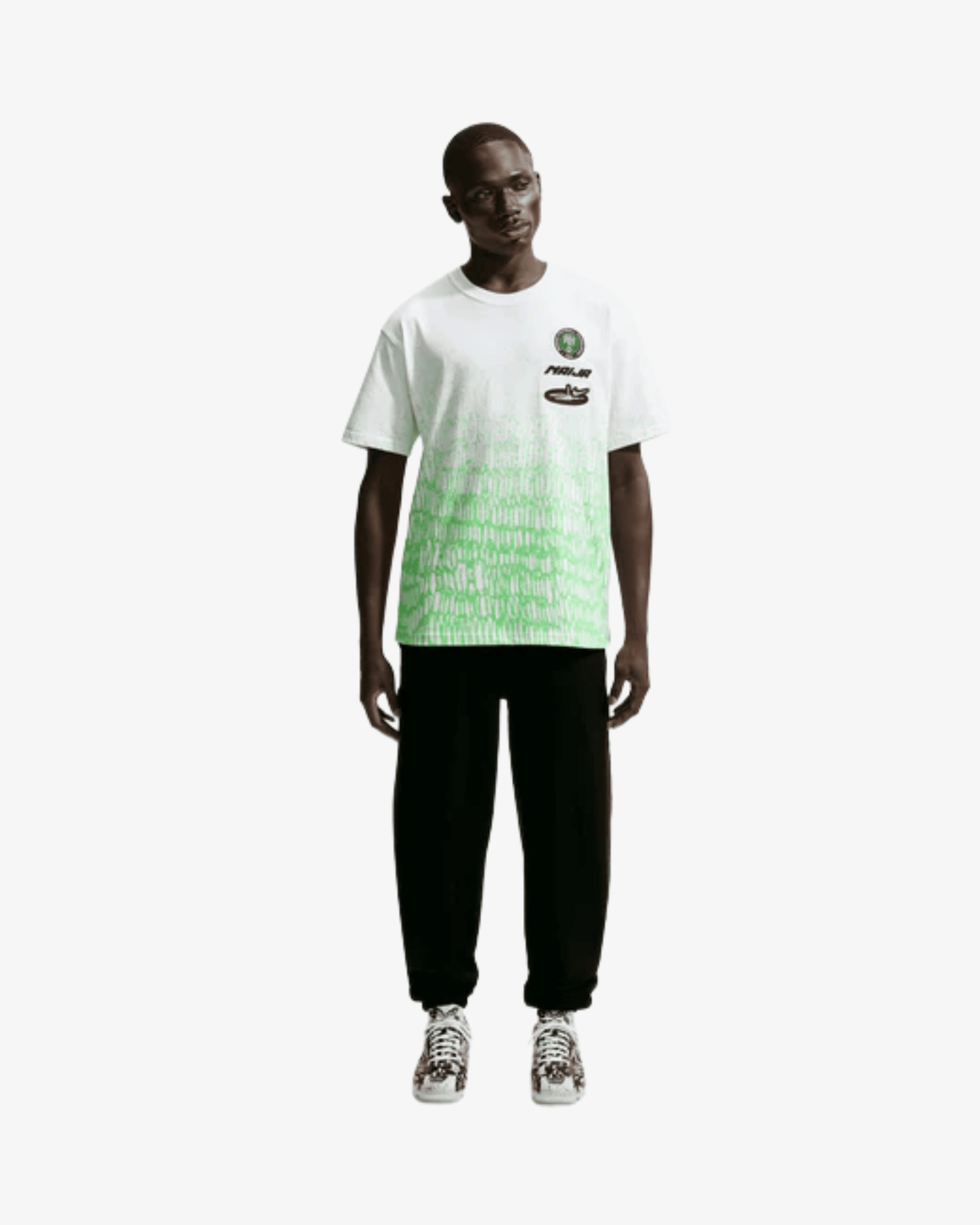 Nike - Men's Slawn Nigeria T-Shirt - (IR0496-100)