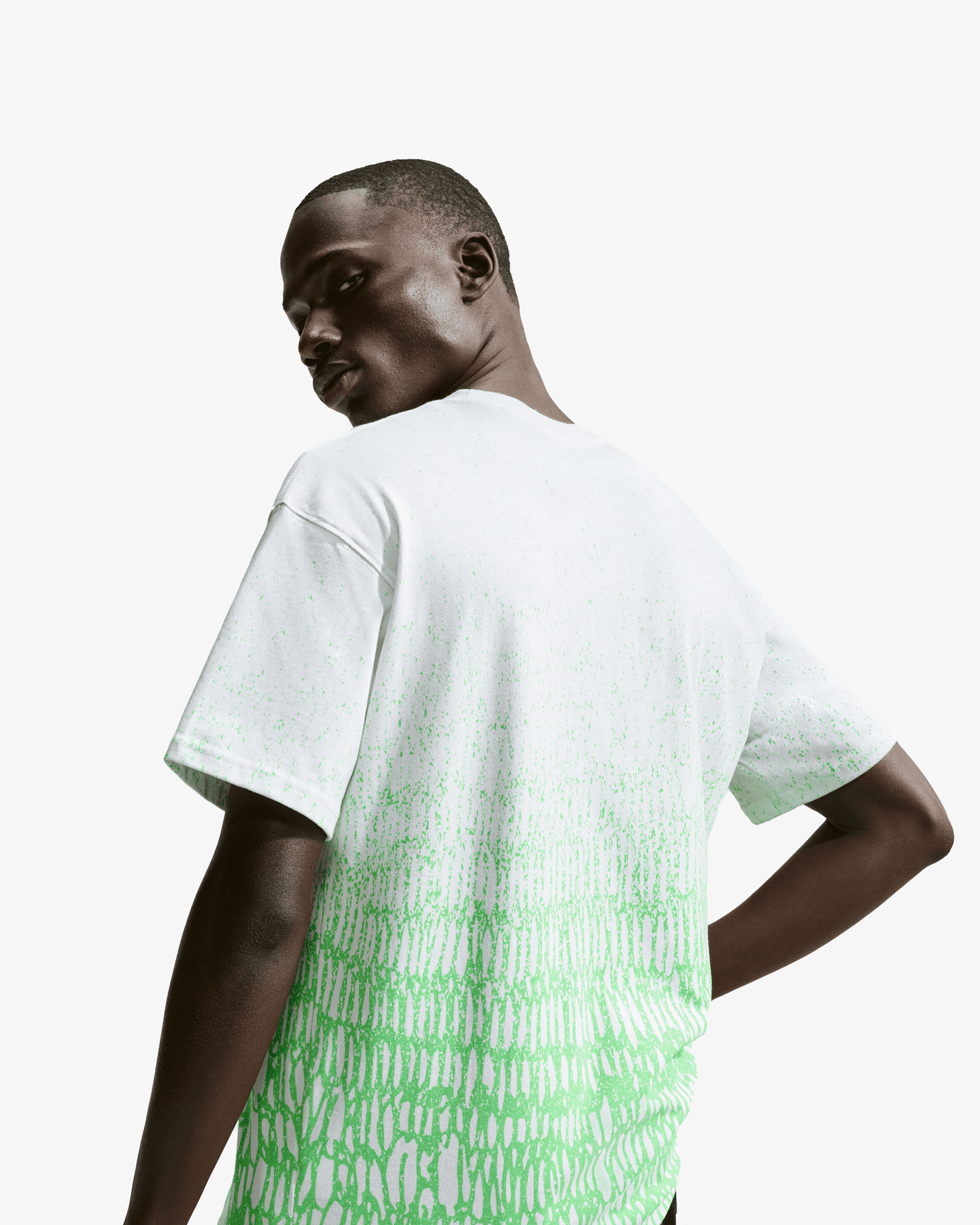 Nike - Men's Slawn Nigeria T-Shirt - (IR0496-100)
