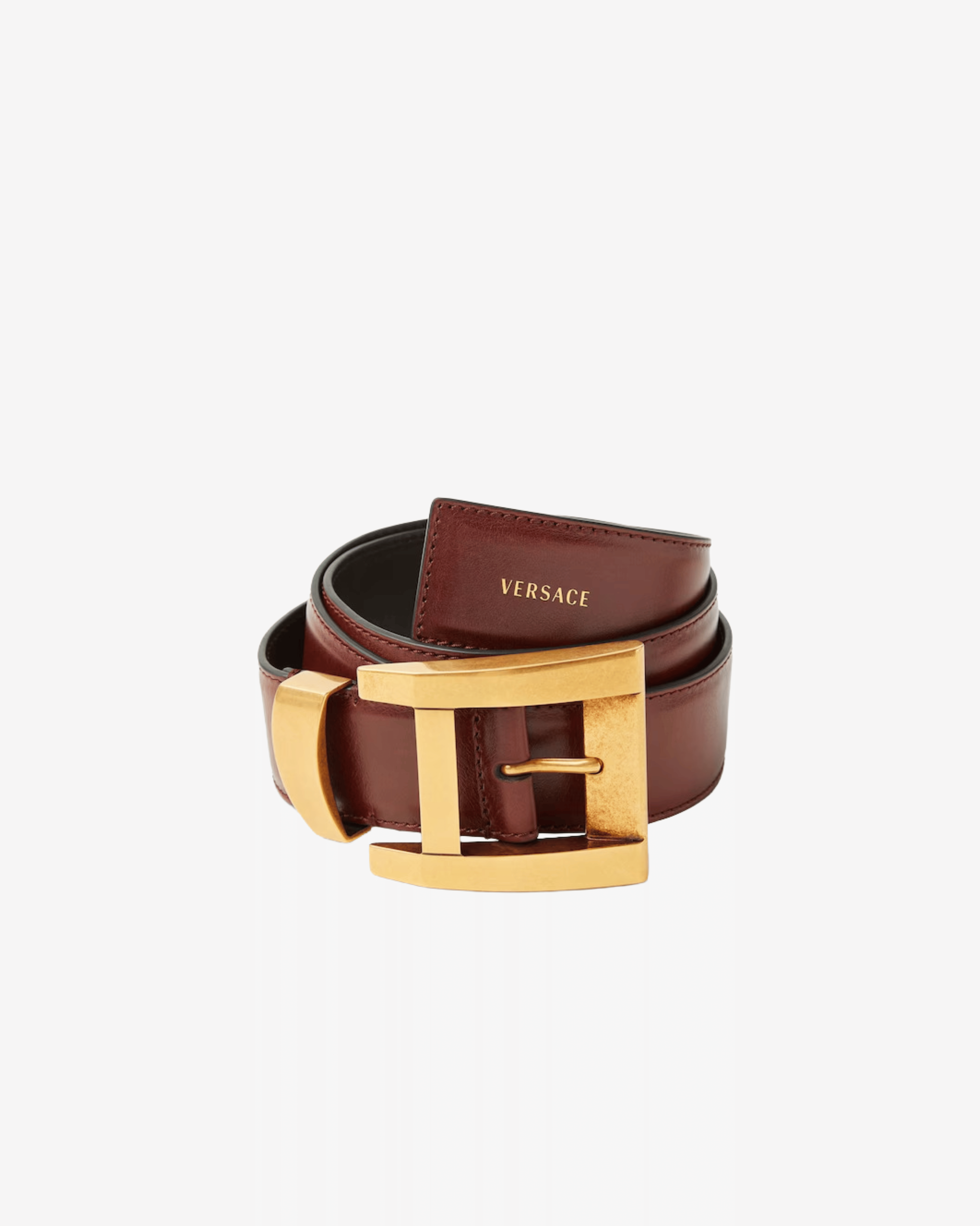 VERSACE - Men's Belt H.40 Calf Leather - (Brown)