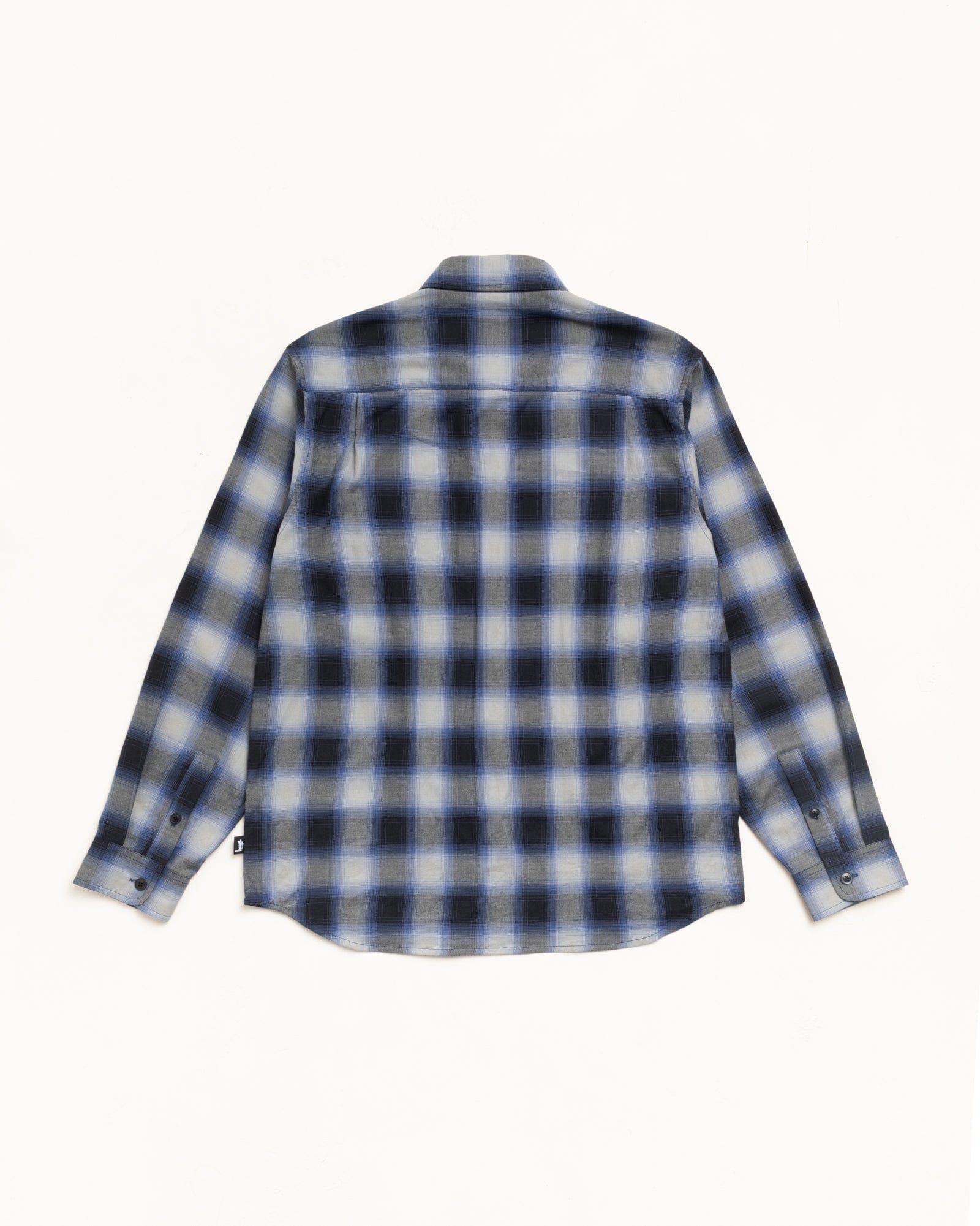 Stüssy - Men's Beach Ombre Plaid Shirt - (Black)