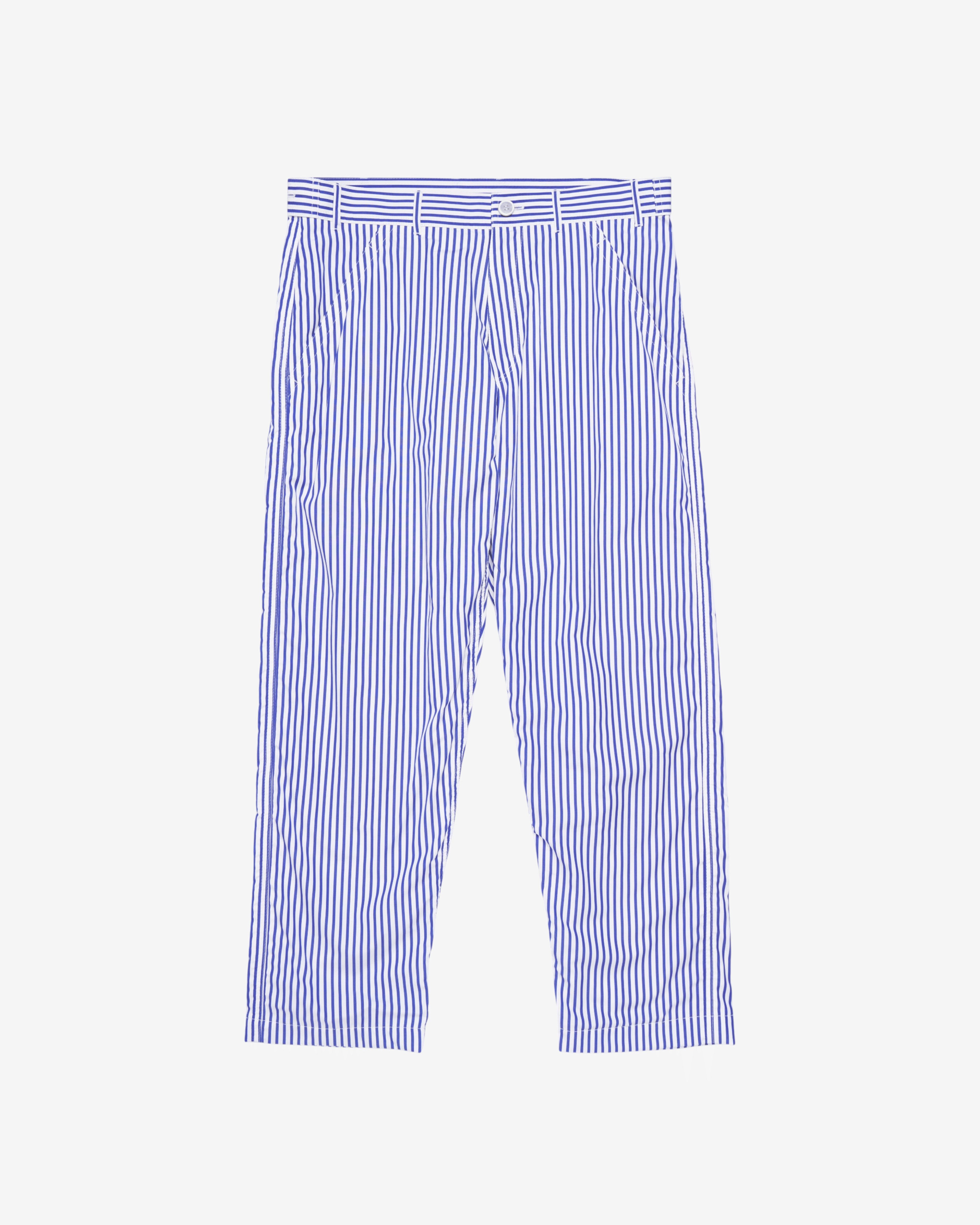 CDG Shirt - Men's Stripe Cotton Poplin - (Stripes)