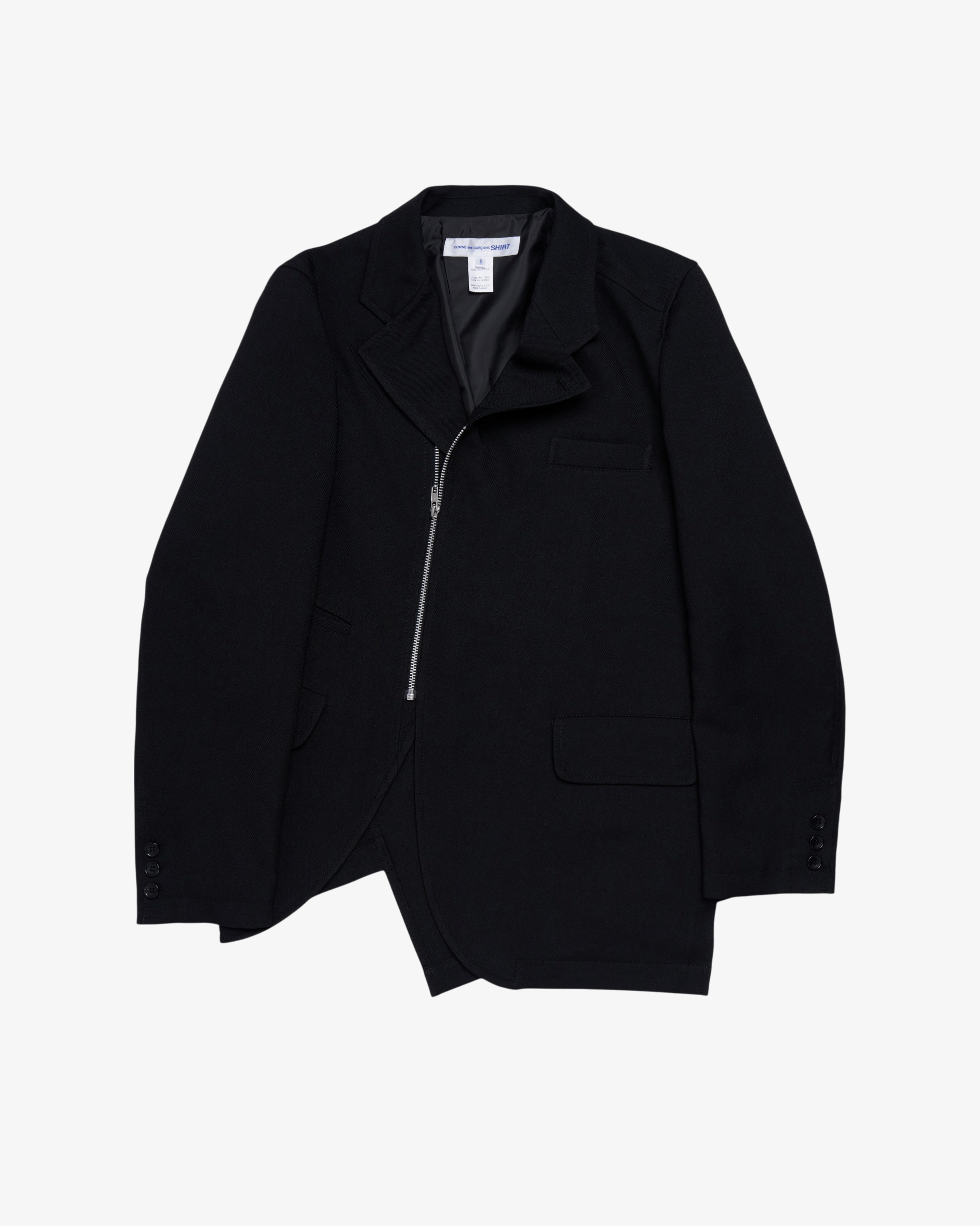 CDG Shirt - Men's Polyester Twill - (Black)
