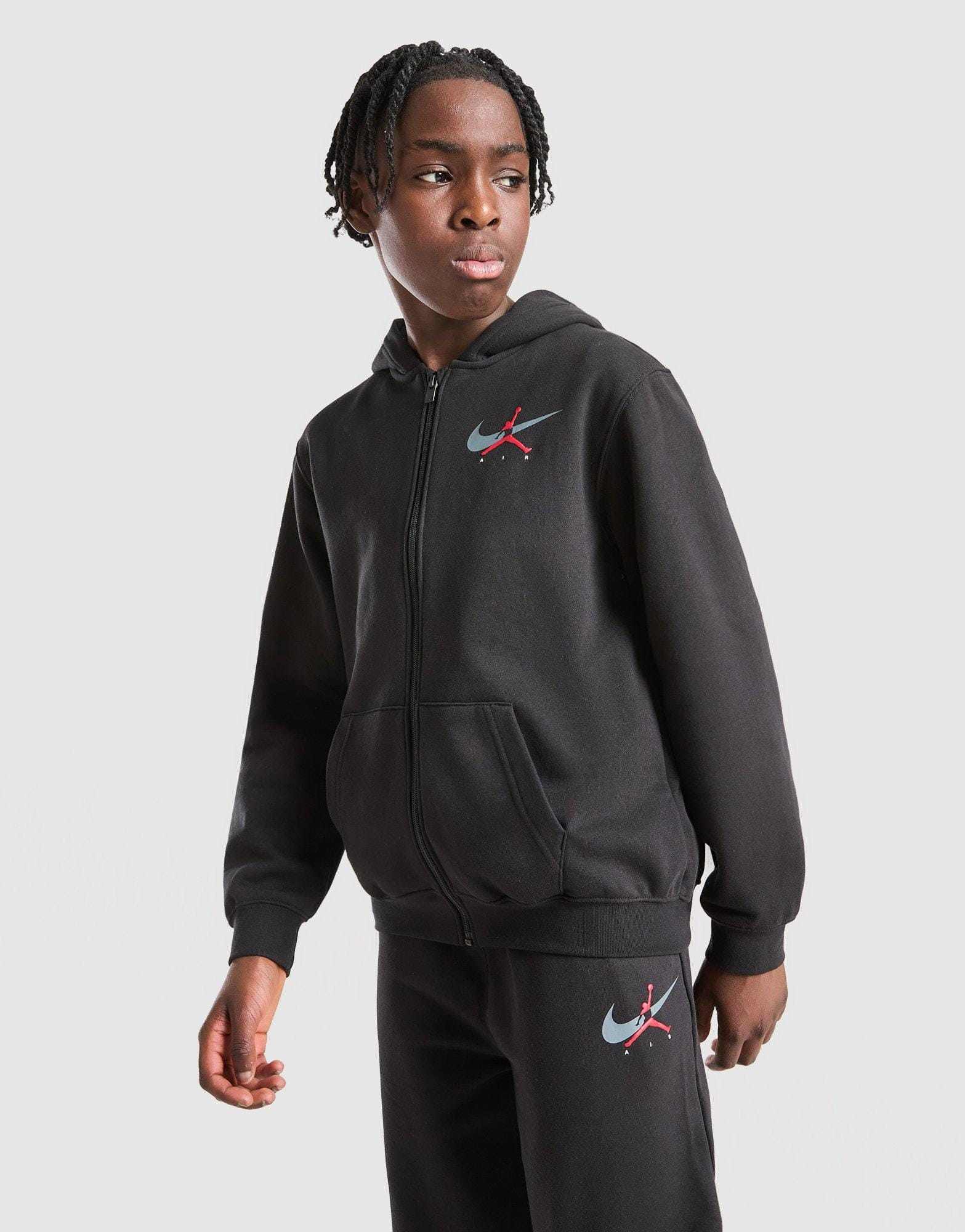 Air Jordan Arch Fleece Full Zip Hoodie Junior's
