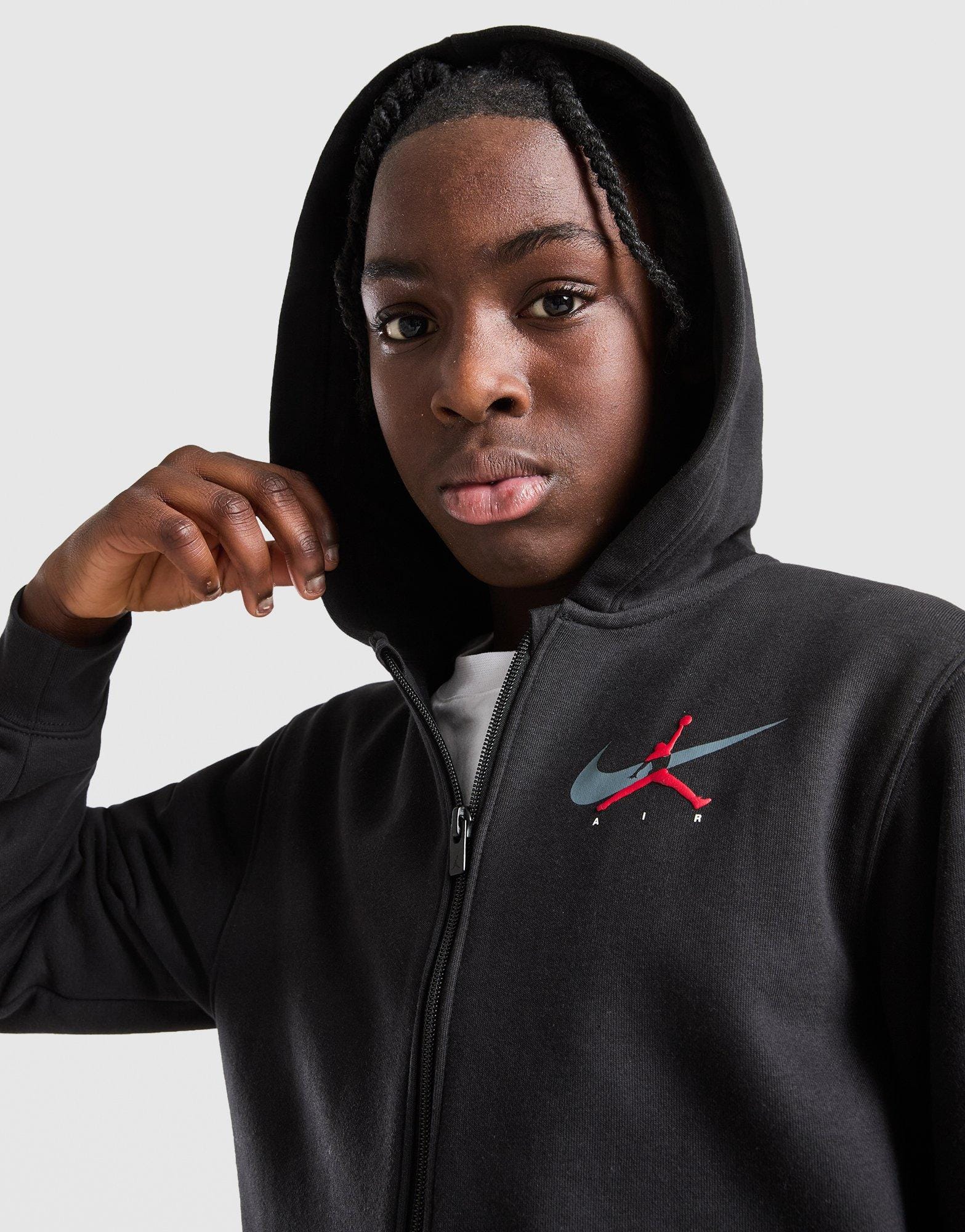 Air Jordan Arch Fleece Full Zip Hoodie Junior's