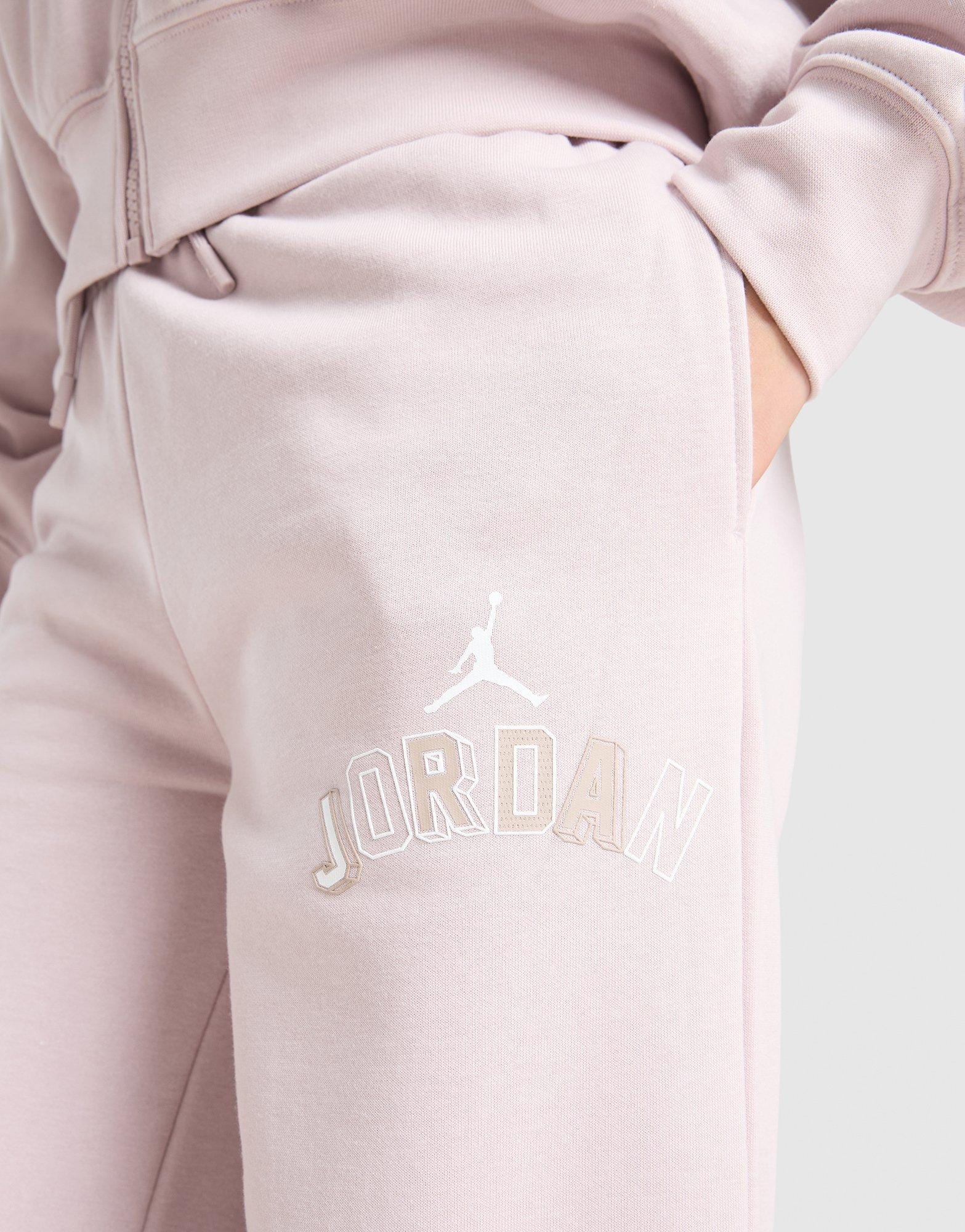Air Jordan Girls' Logo Wide Leg Joggers Junior