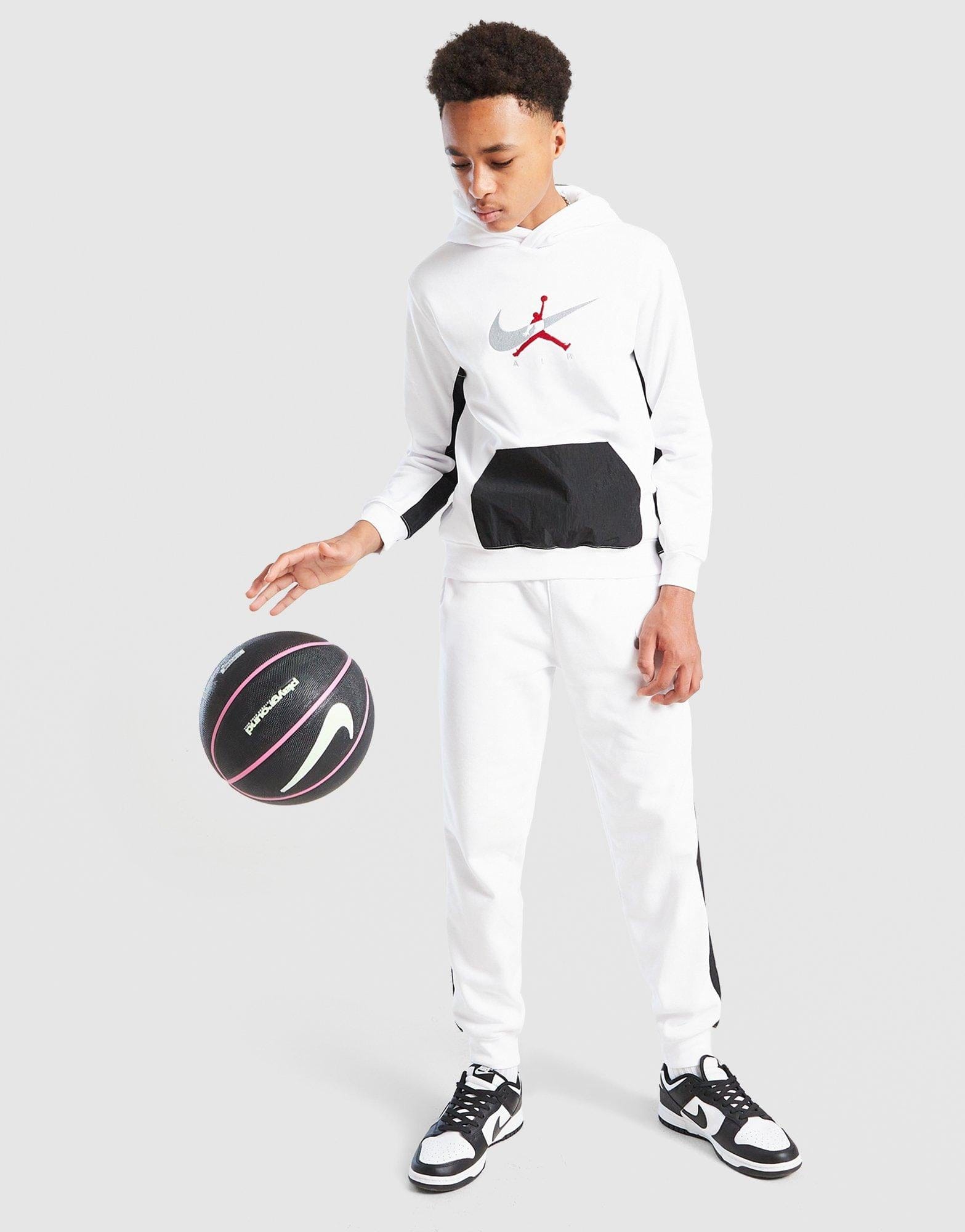 Air Jordan Fleece Ripstop Overhead Tracksuit Junior