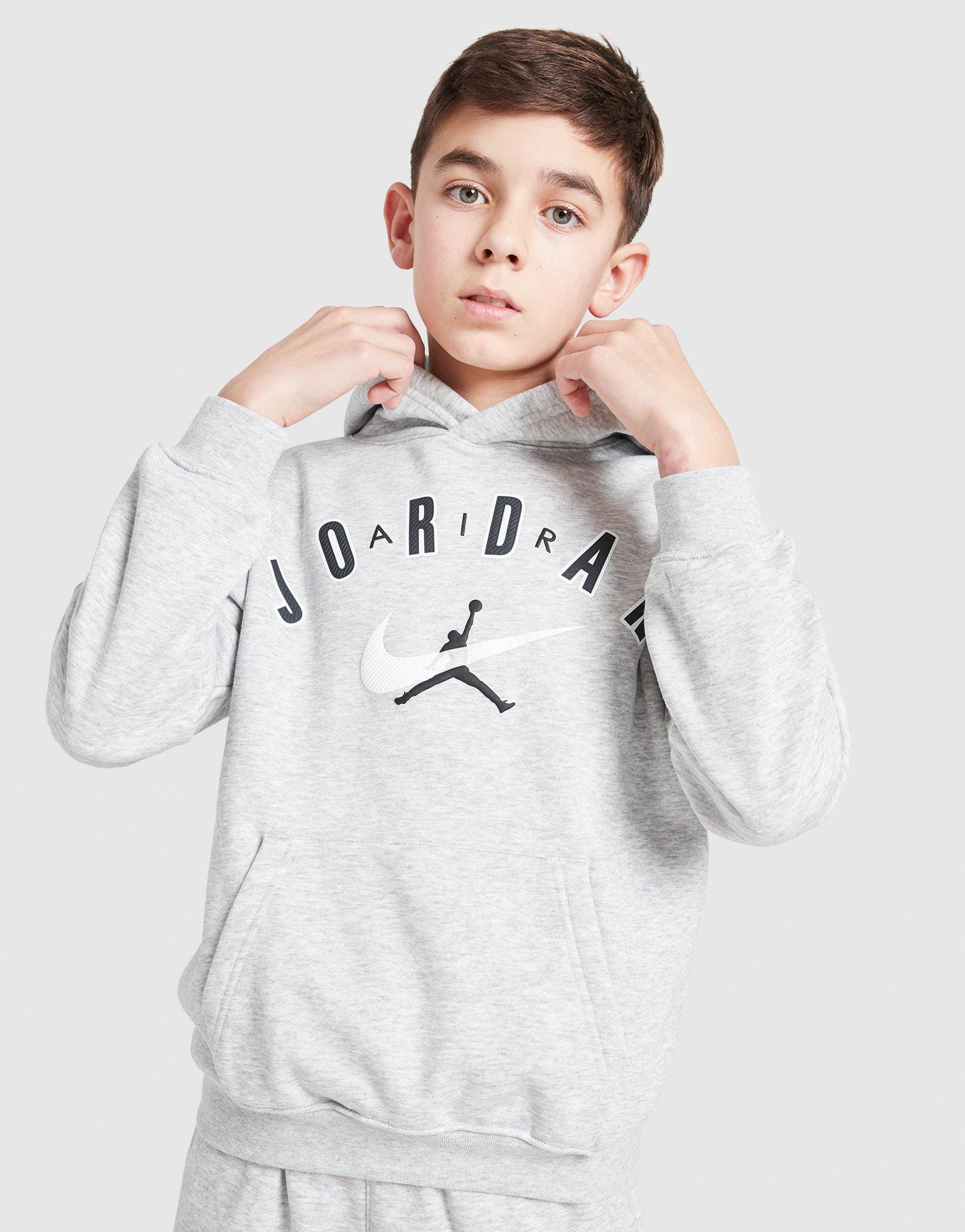 Air Jordan Arch Logo Fleece Hoodie Junior's
