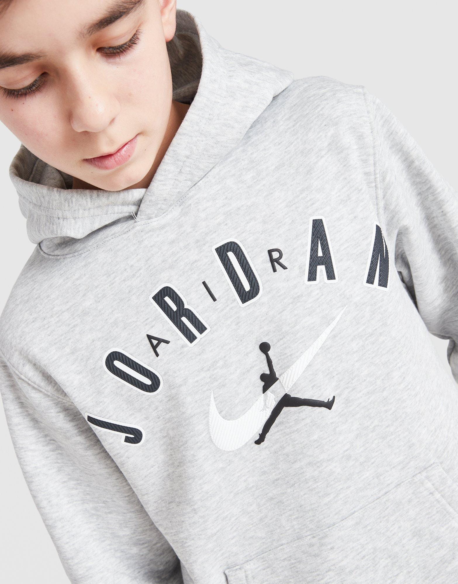 Air Jordan Arch Logo Fleece Hoodie Junior's