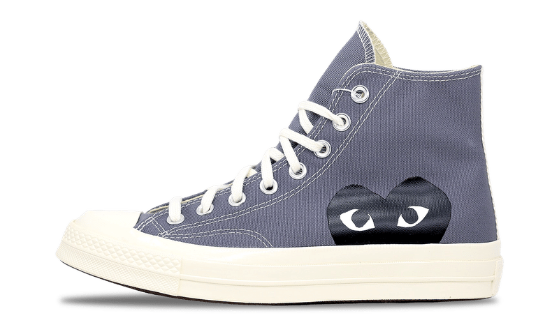 Converse Chuck Taylor Hi x CDG Comme Des Garcons PLAY Grey (171847C) Size 5-11