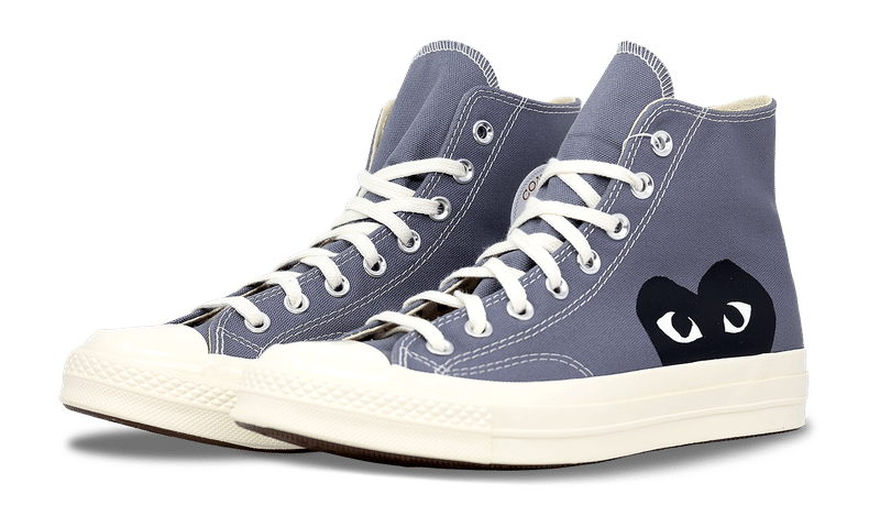 Converse Chuck Taylor Hi x CDG Comme Des Garcons PLAY Grey (171847C) Size 5-11