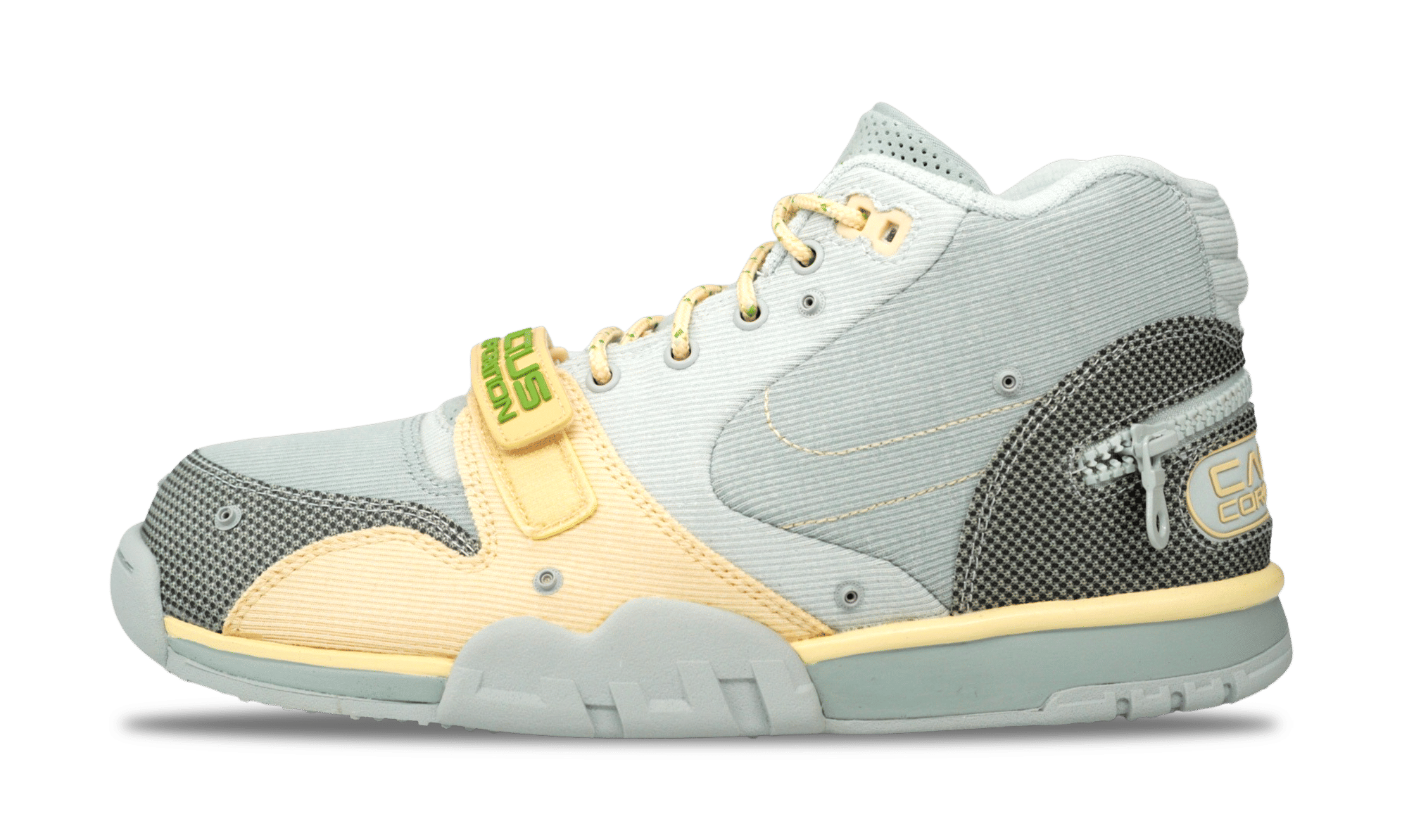 Nike Air Trainer 1 SP x Travis Scott Grey Haze 2022 (DR7515-001) Men Size 6-13
