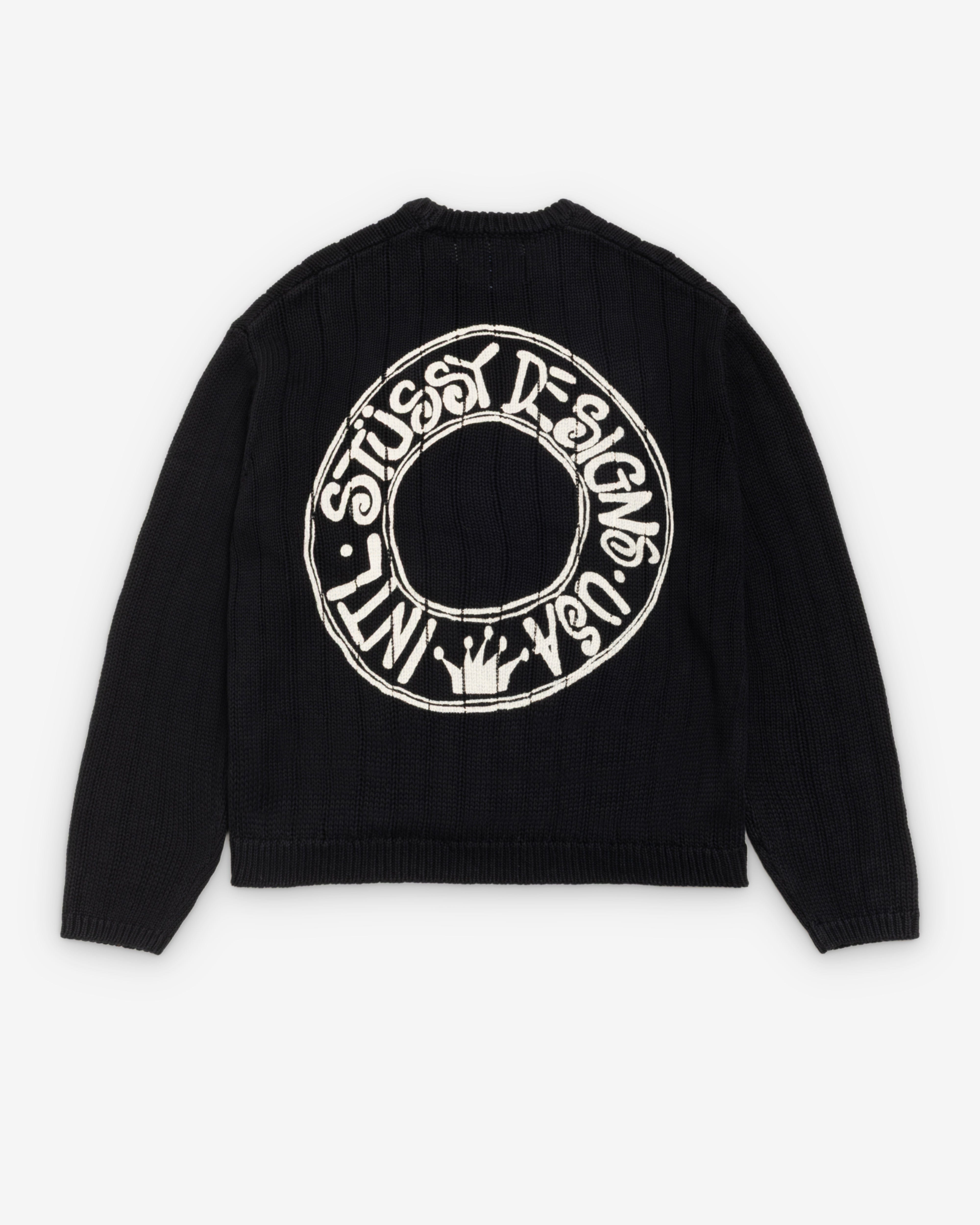 Stüssy - Men's Buana Lokgo Sweater - (Black)