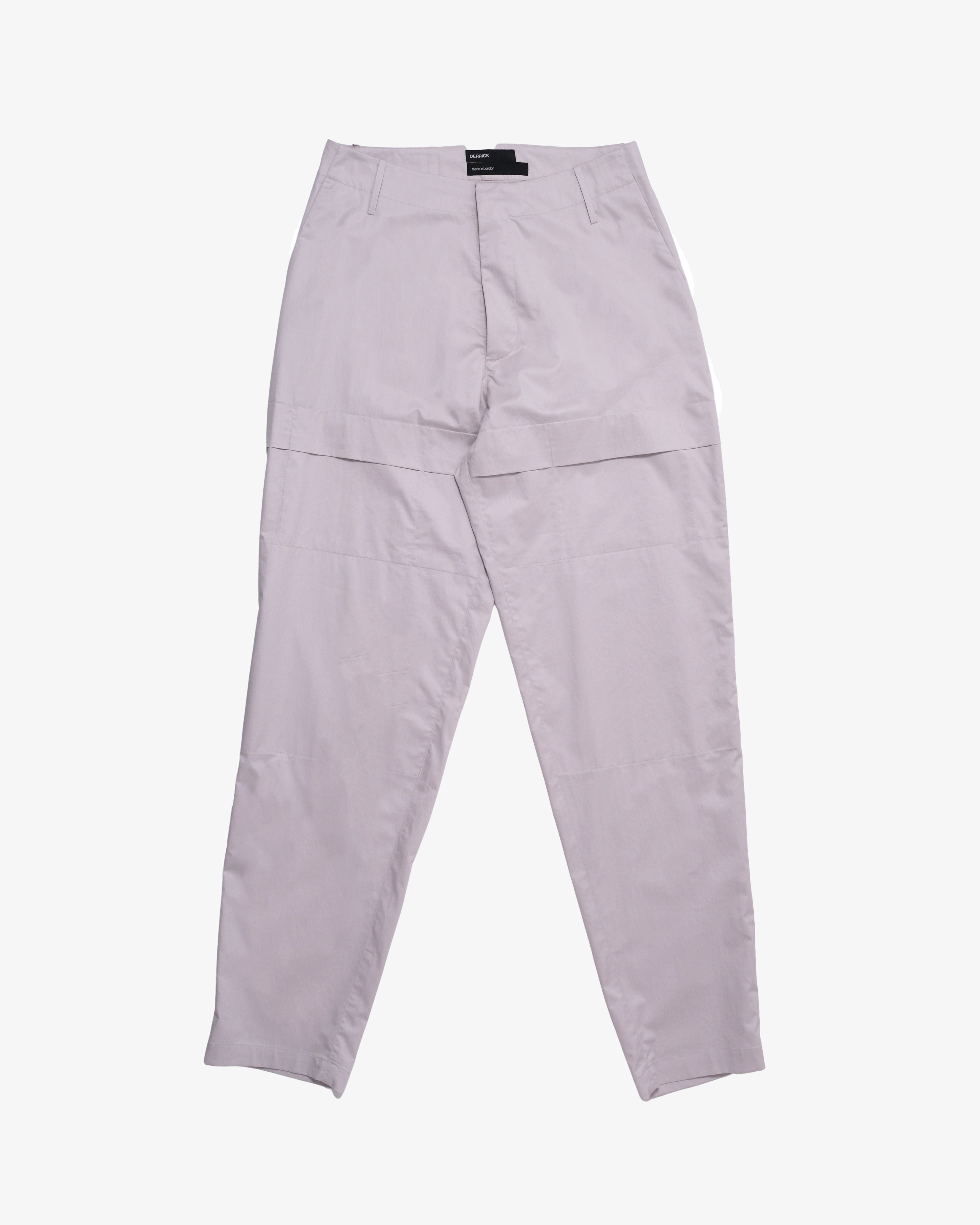 DERRICK - Men's Document Trouser - (Cream)