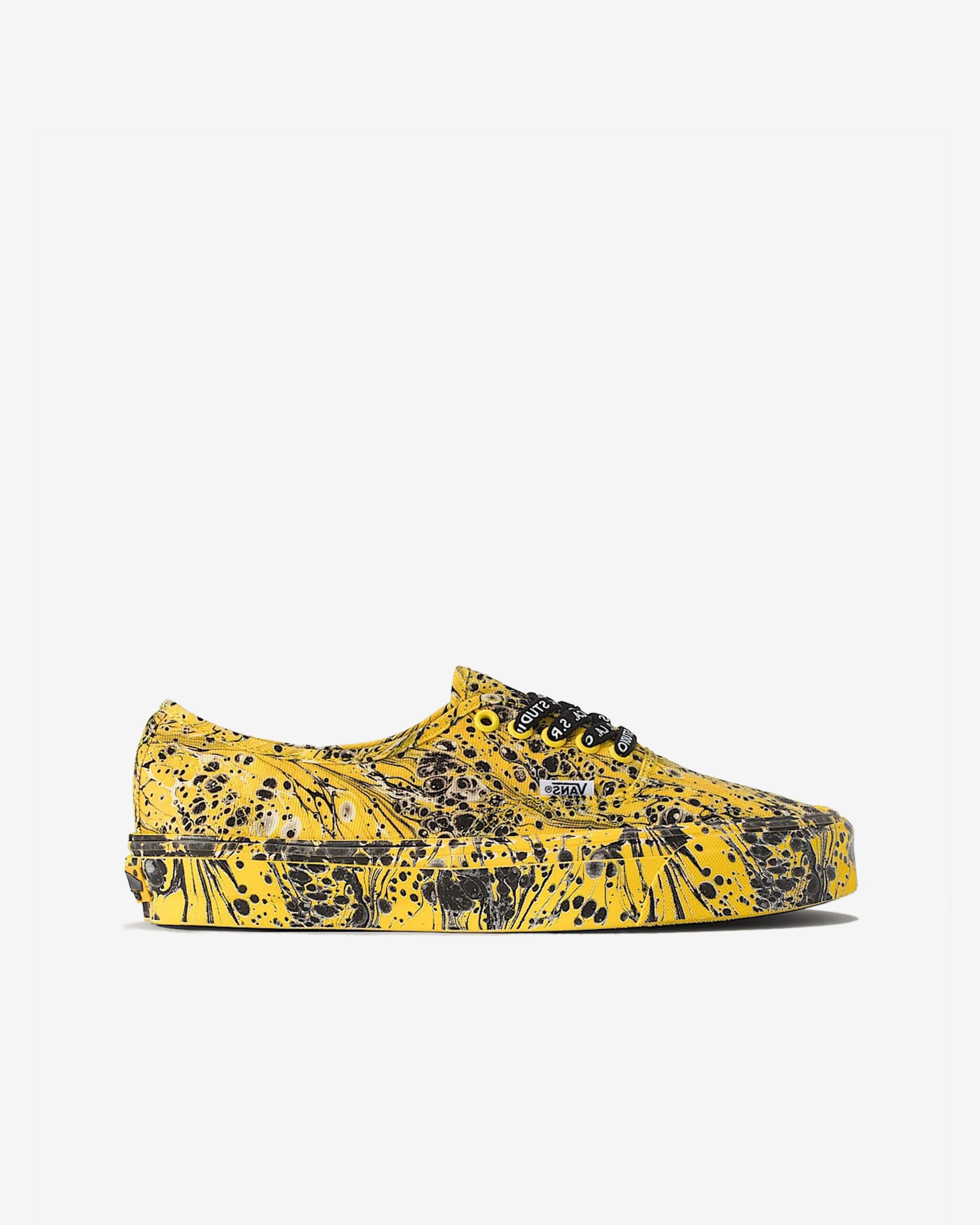 VANS - Men's OTW By Vans x S.R. Studio L.A. CA. Authentic 44 Vibram Sneakers - (Yellow Abstract)