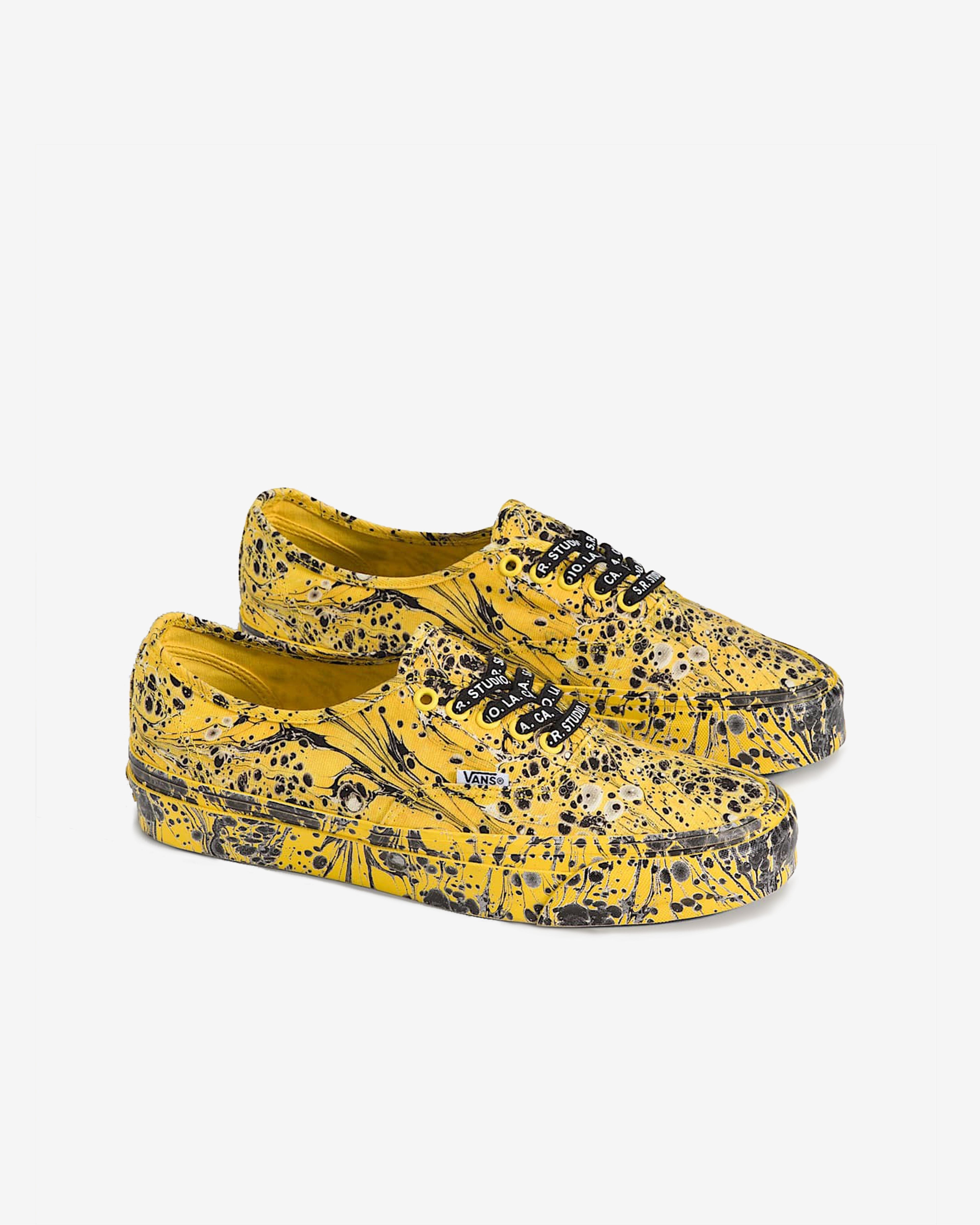 VANS - Men's OTW By Vans x S.R. Studio L.A. CA. Authentic 44 Vibram Sneakers - (Yellow Abstract)