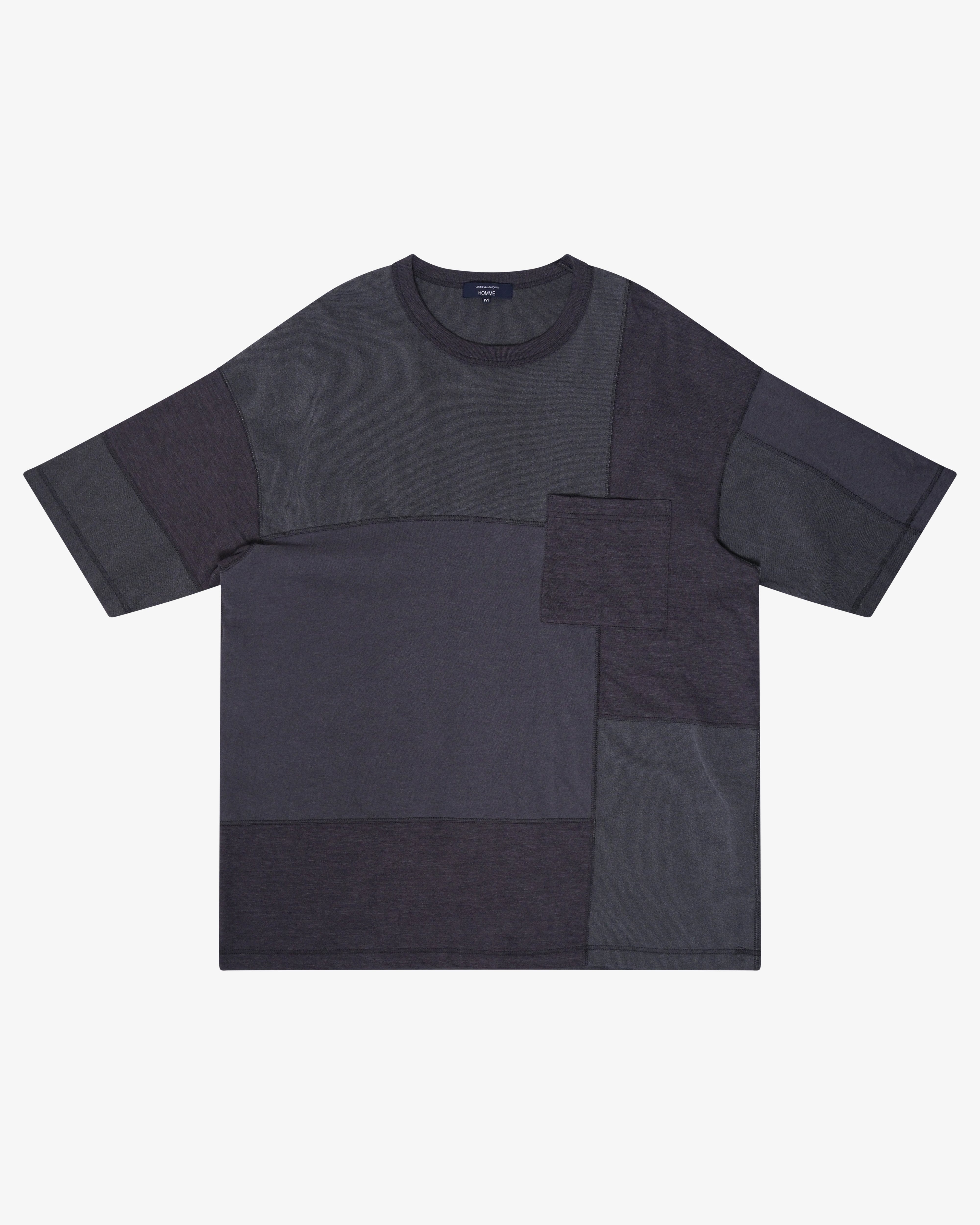 CDG Homme Comme des Garçons Homme - Men's Patch T-Shirt - (Charcoal)
