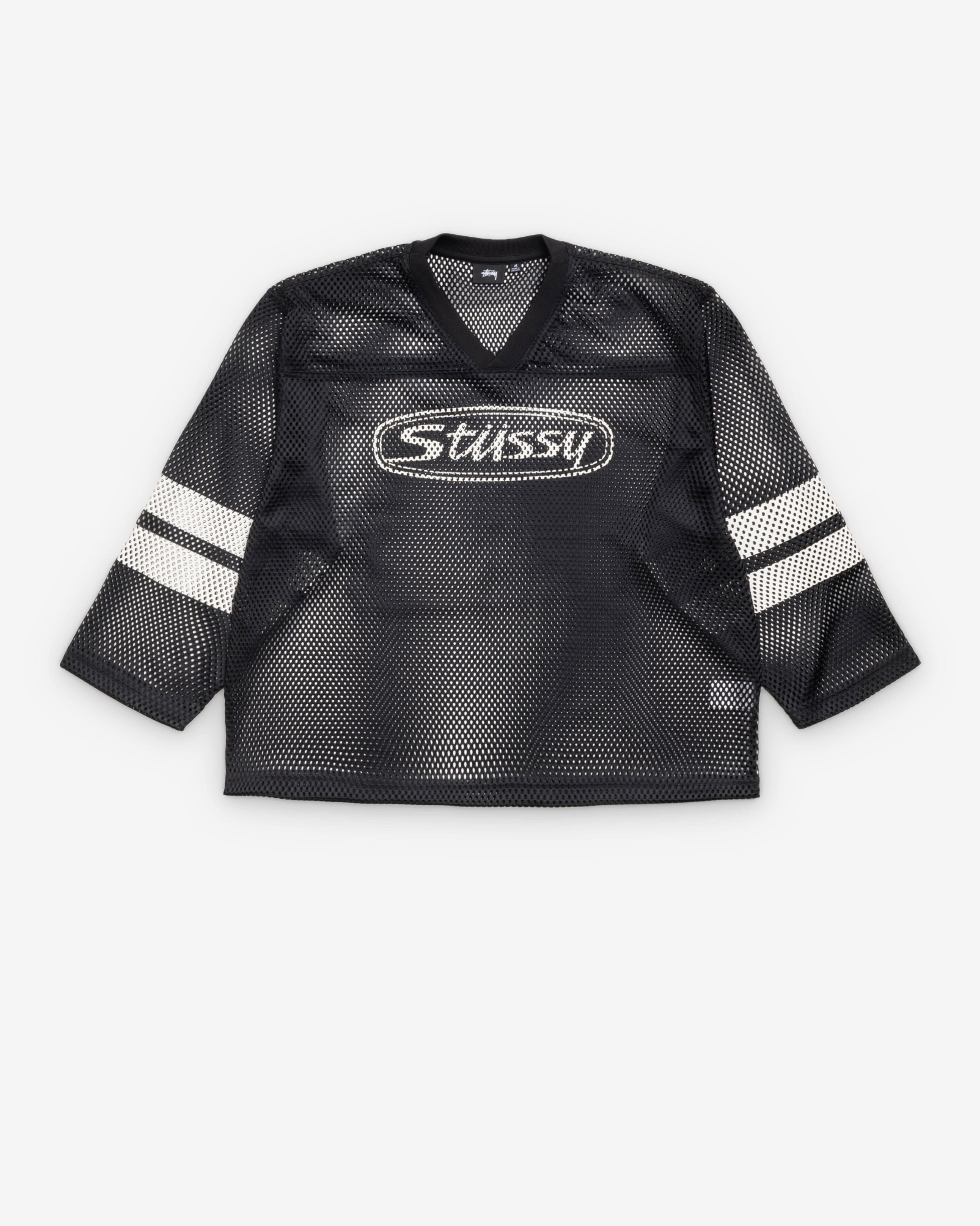 Stüssy - Men's Trucker Team Jersey - (Black)