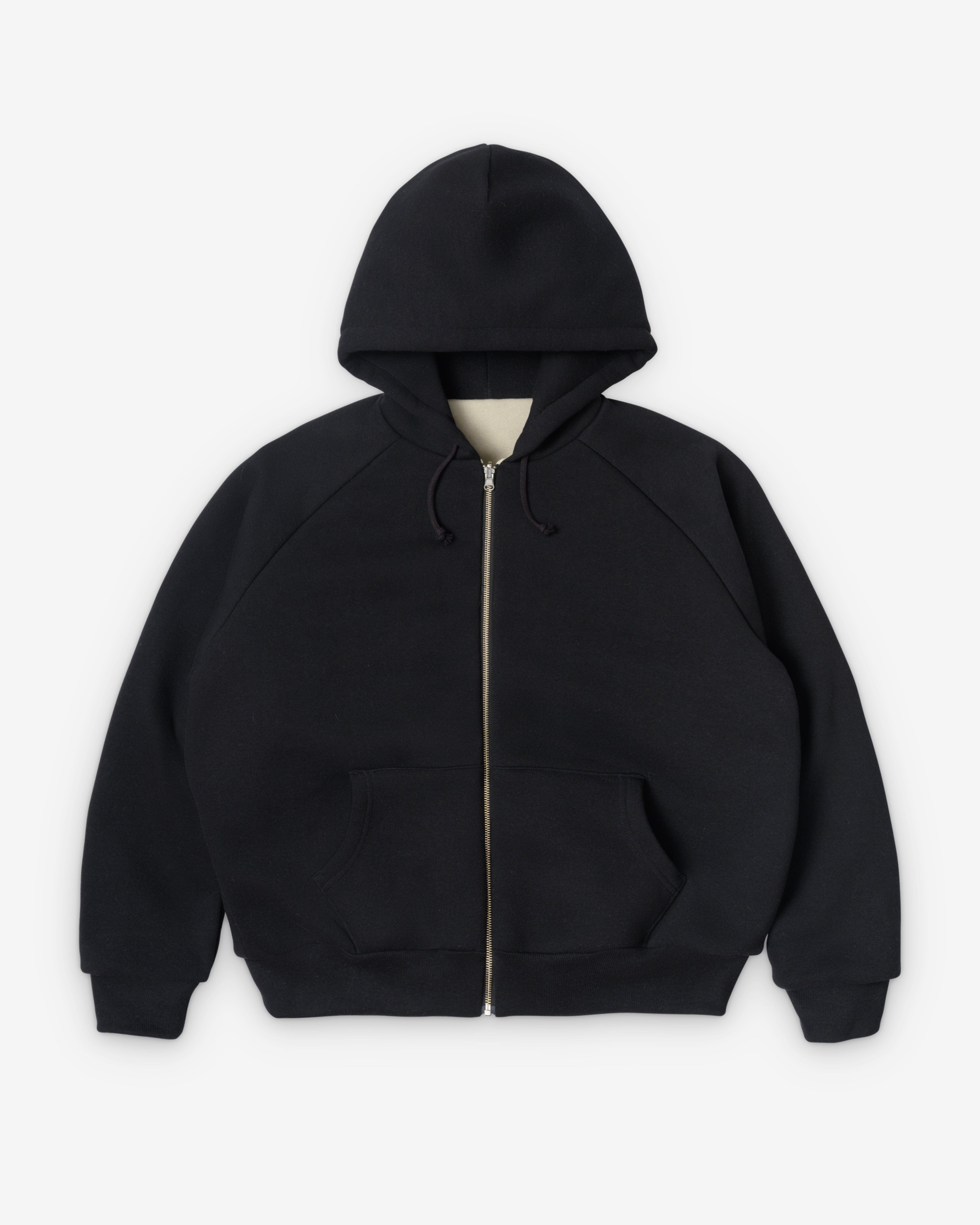 CEASE - Men's Reversible Zip Hoodie - (Black)