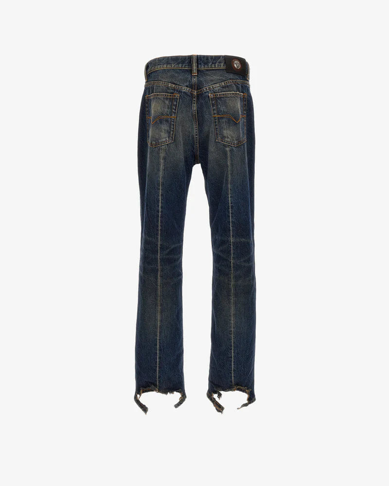 VERSACE - Men's Pant Denim Non-Stretch Dirty Wash - (Denim)