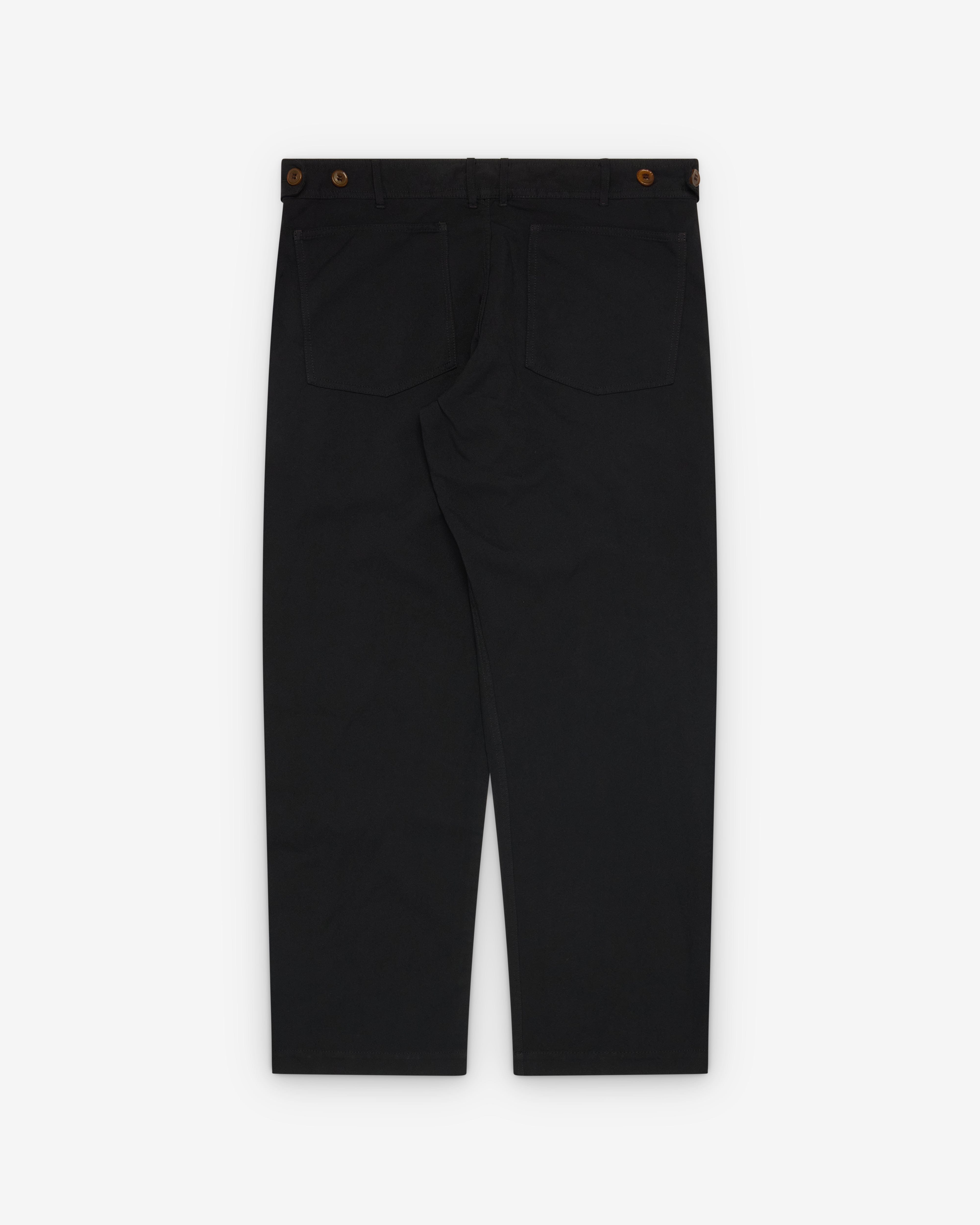 CDG Shirt - Men's Polyester Twill Garment Treated - (Black)
