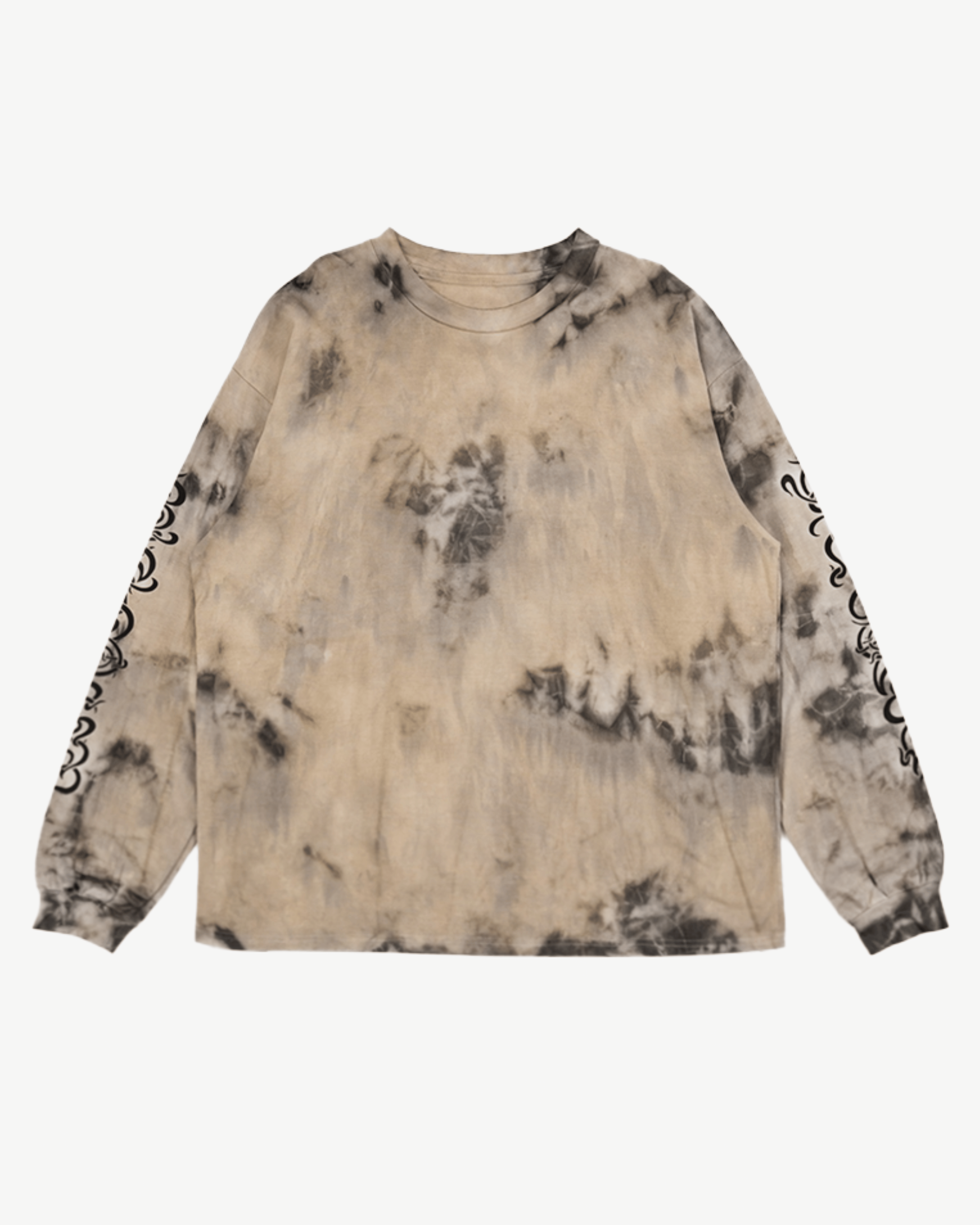 Potato Head - Men's Aksara Long Sleeve T-Shirts - (Off-White)