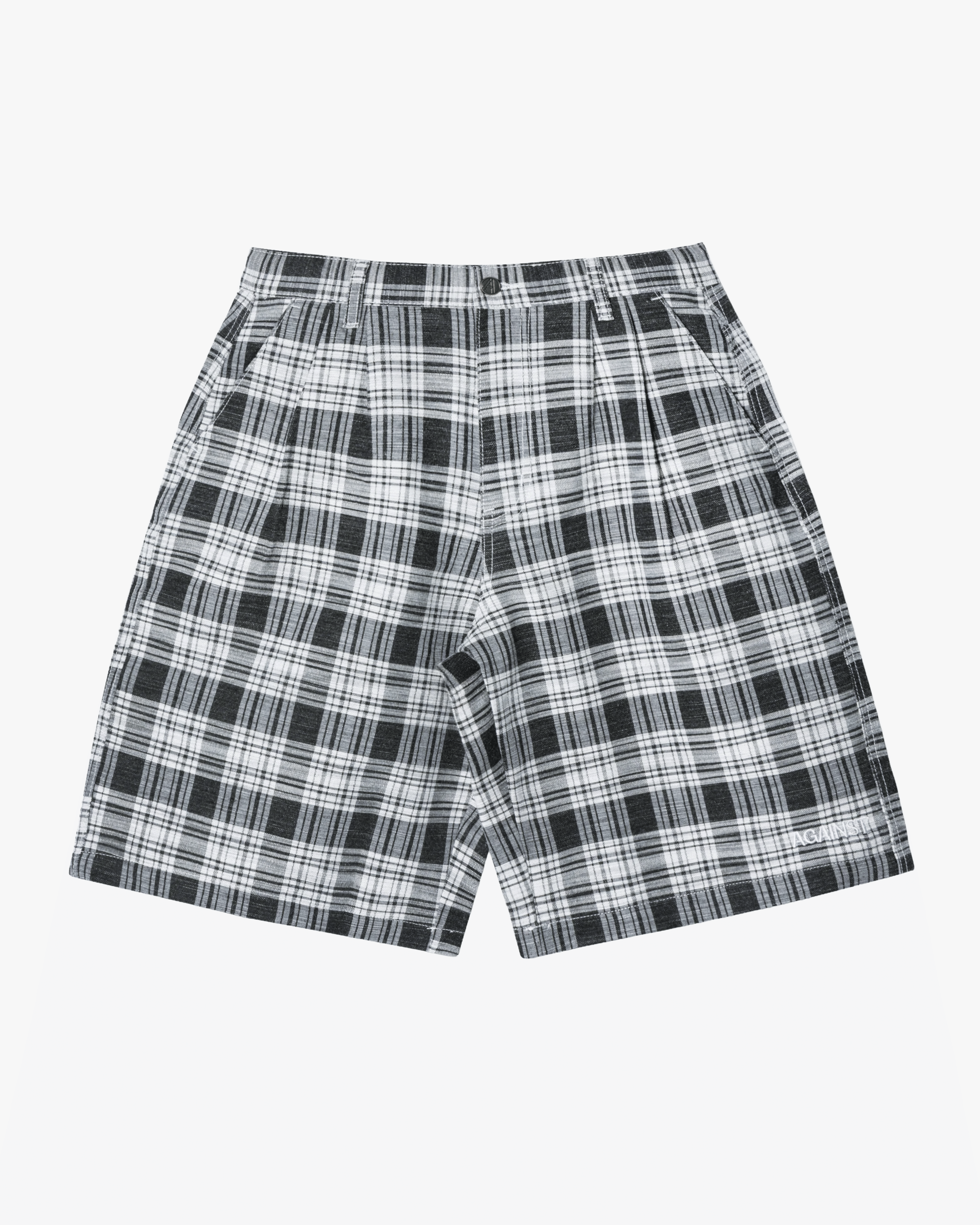 AGAINST LAB - Men's Check Mafia Shorts - (Checks)