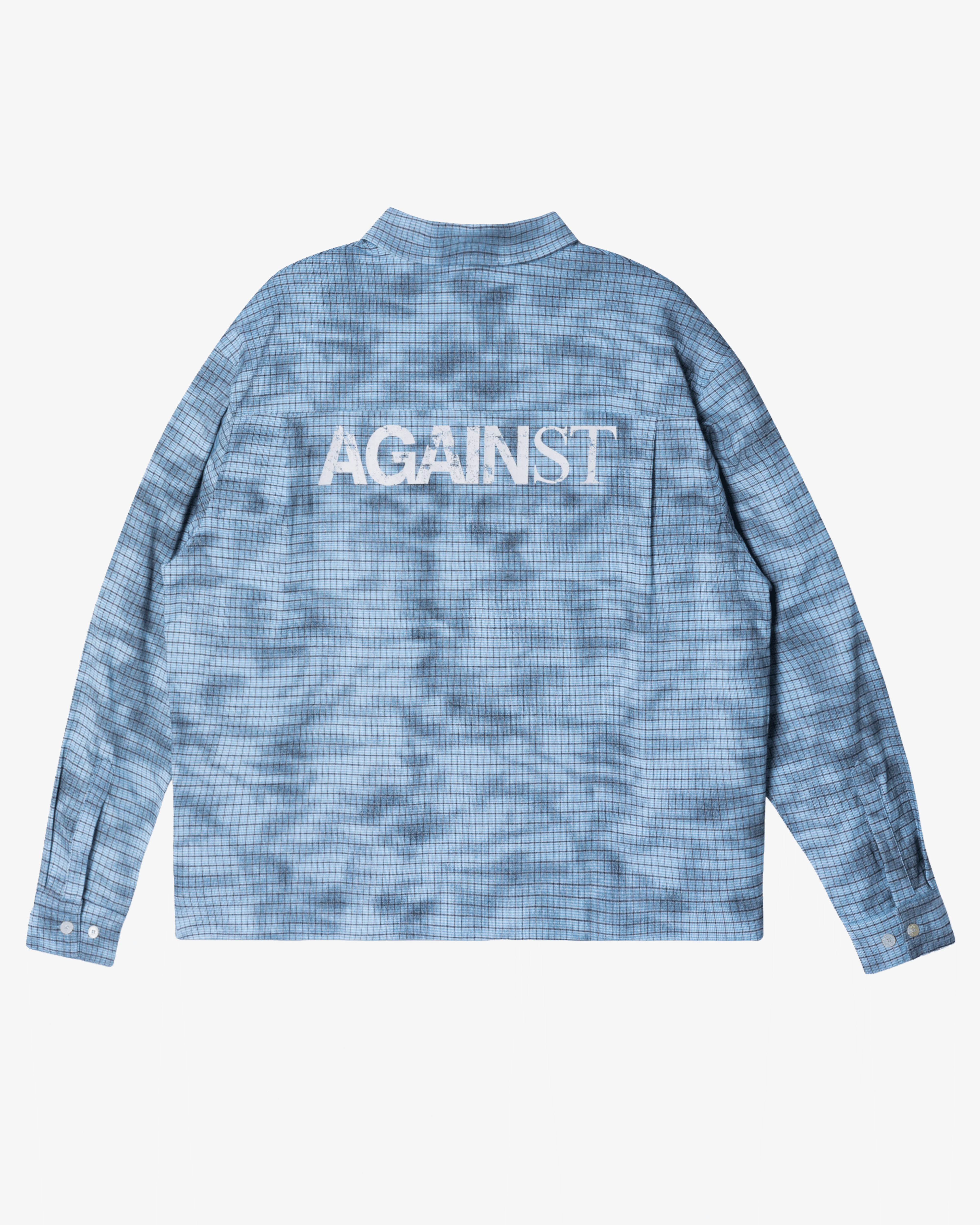 AGAINST LAB - Men's Stained Dame Shirt - (Light Blue)